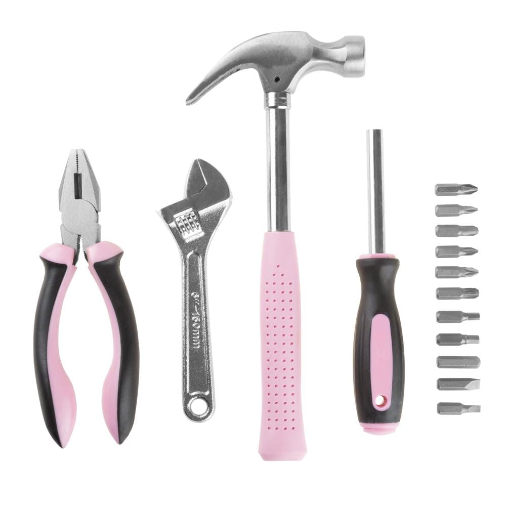 Fleming Supply Household Tool Box Set of 7 - Pink - 20434470