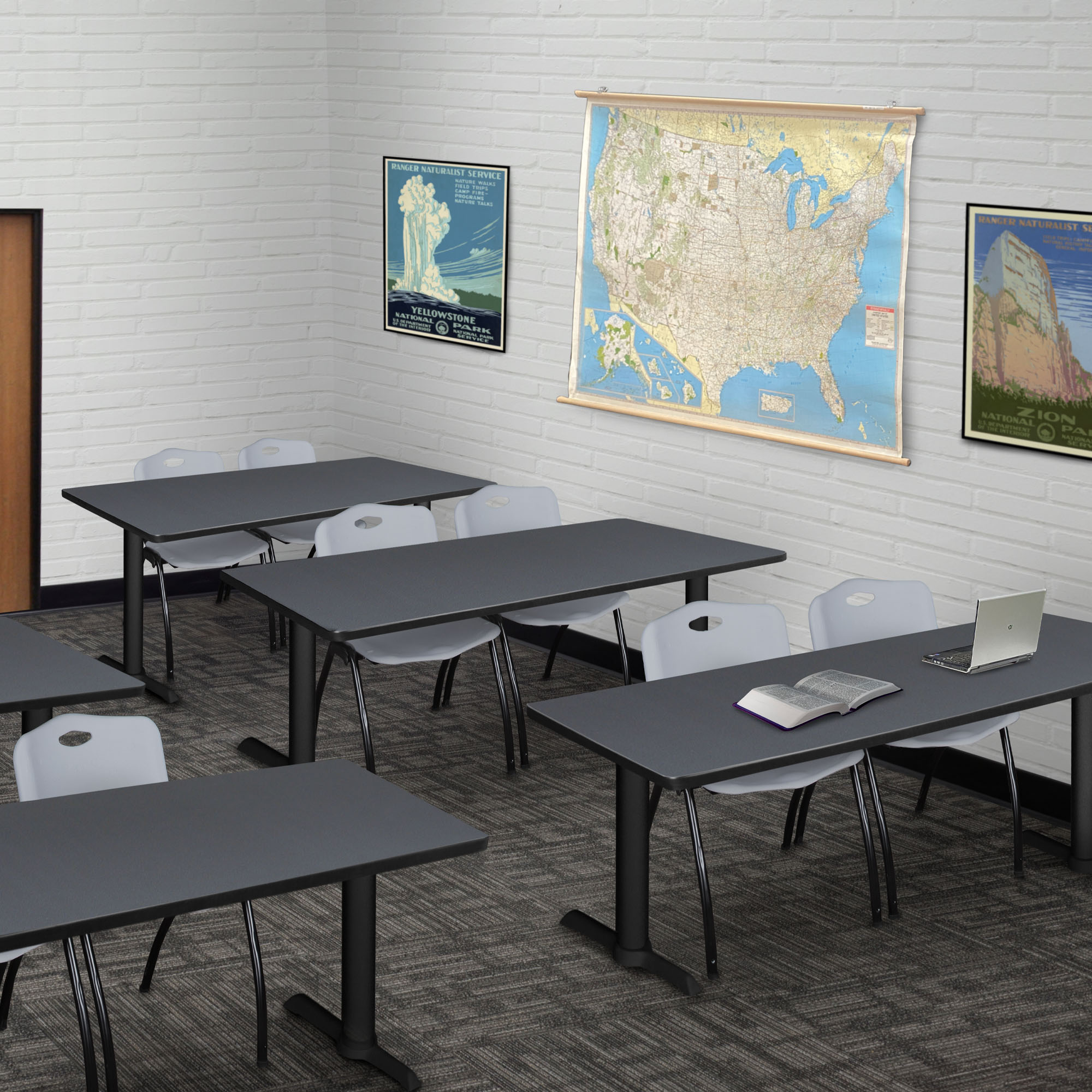 Regency MTRCT6024GY47GY Office-Tables - View #9