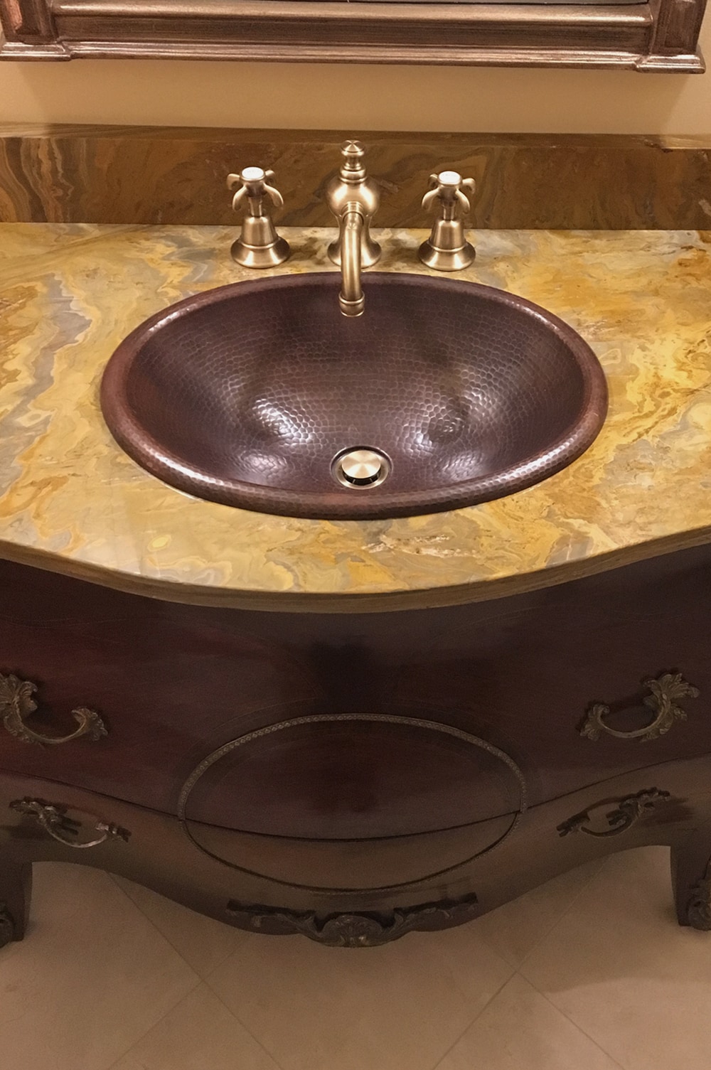PREMIER COPPER PRODUCTS LO17RDB Bath-Sink - View #3