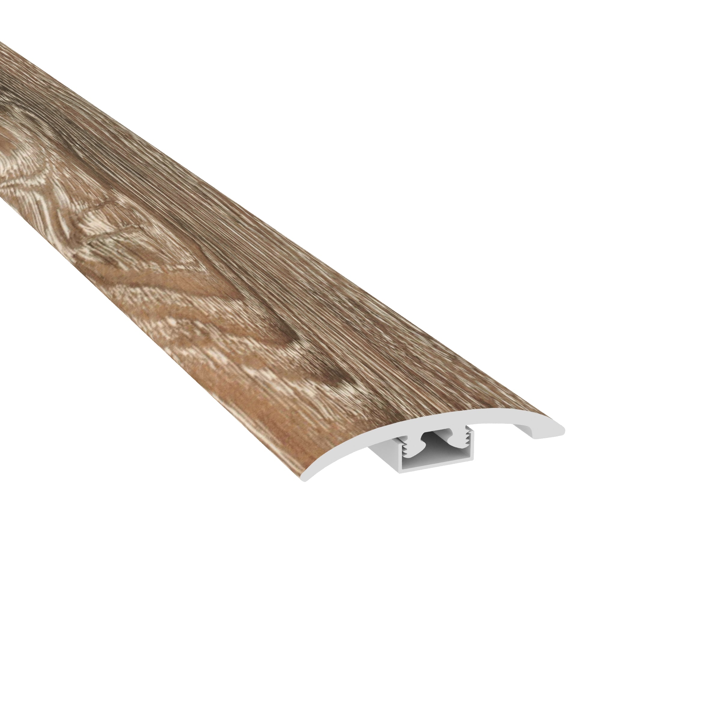 CALI 7914500623 Brown 0.28-in T x 1.93-in W x 72.83-in L PVC Multi-purpose Floor Moulding
