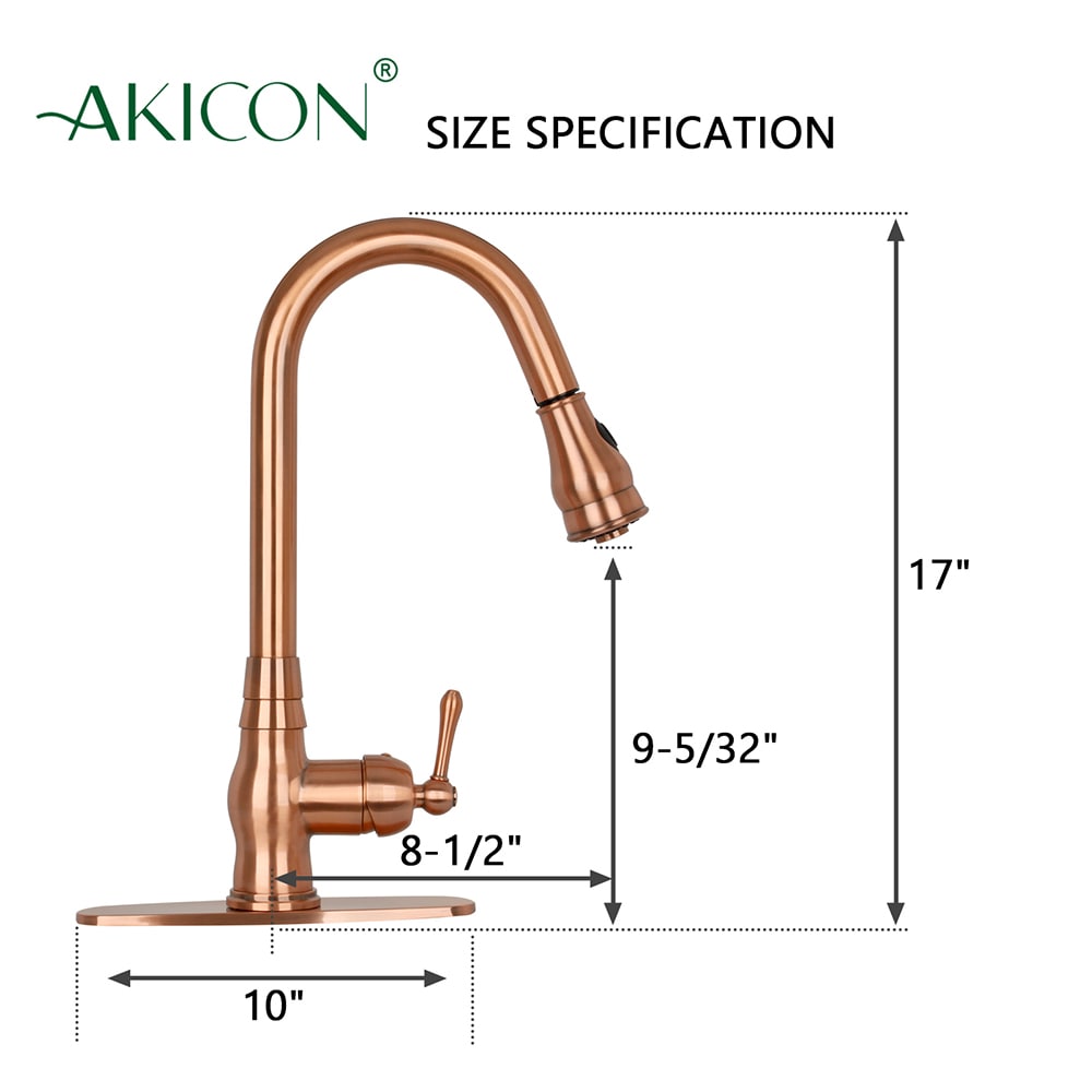 Akicon AK418-D-C Kitchen-Faucets - View #7