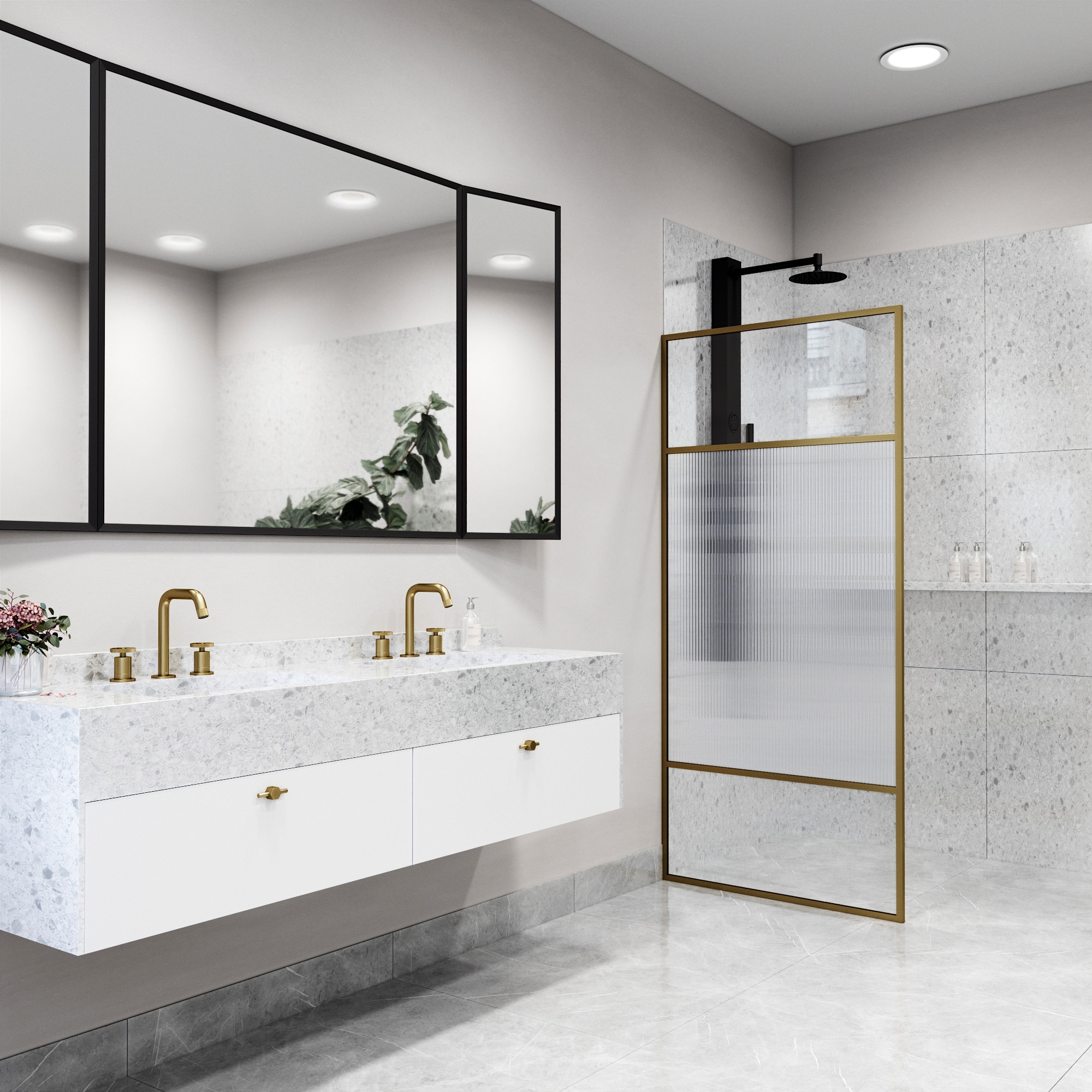 VIGO VG6093MGFL3474 Shower-Doors - View #6