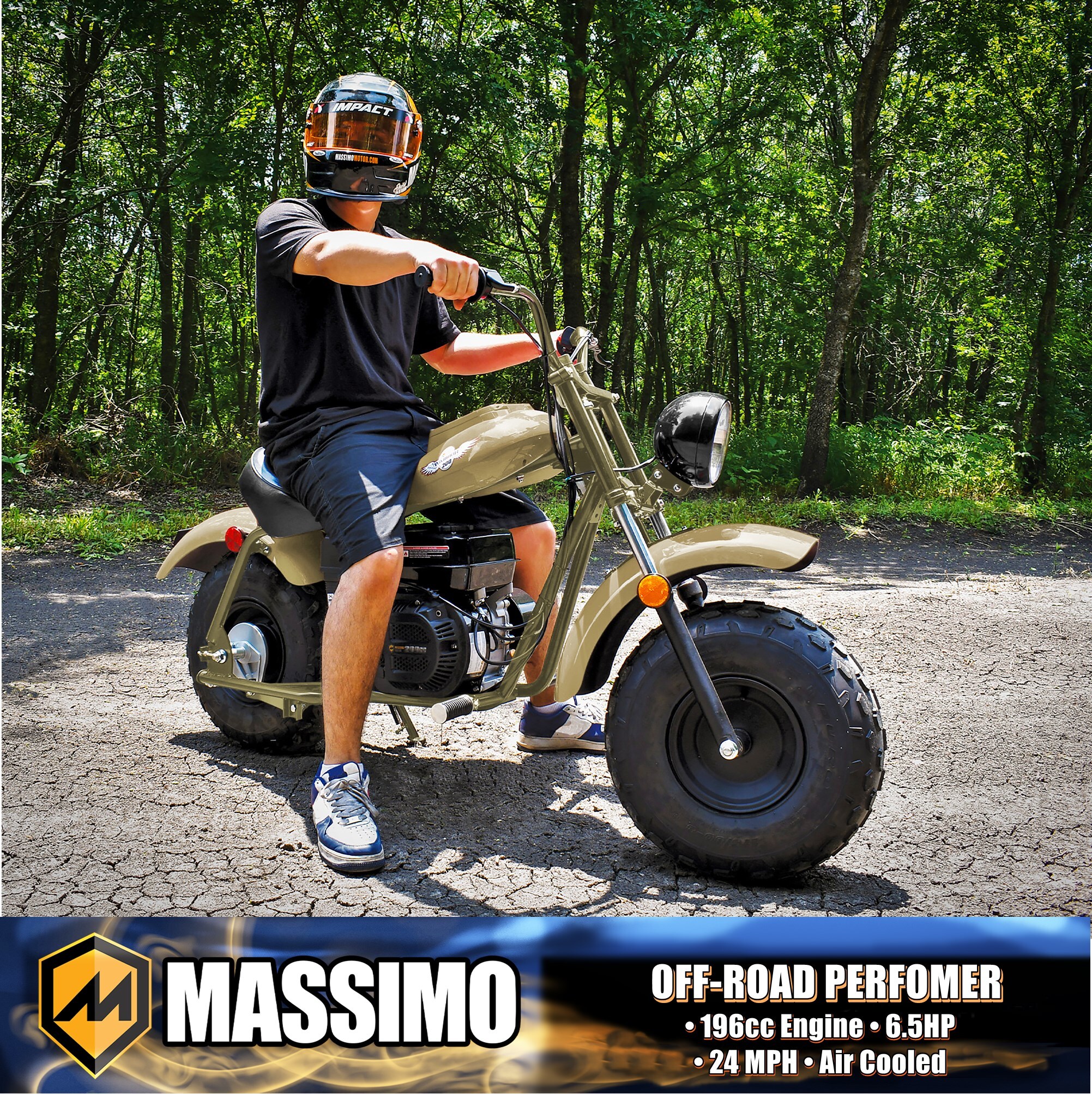 Massimo MMS-MB200-QS Dirt-Bikes-Mini-Bikes - View #5