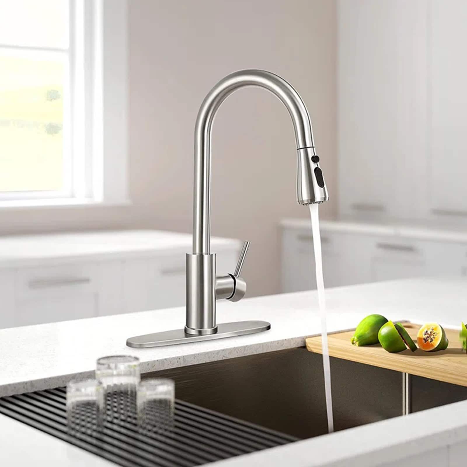 BYH B-KF002-BN Kitchen-Faucets - View #2