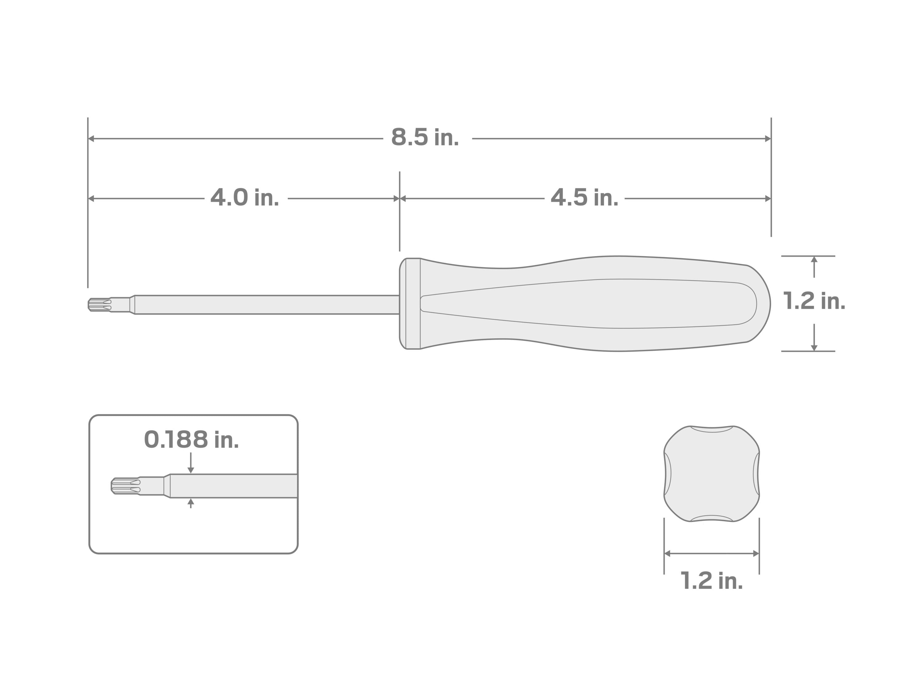 TEKTON DST31250 Screwdrivers-Individual - View #7