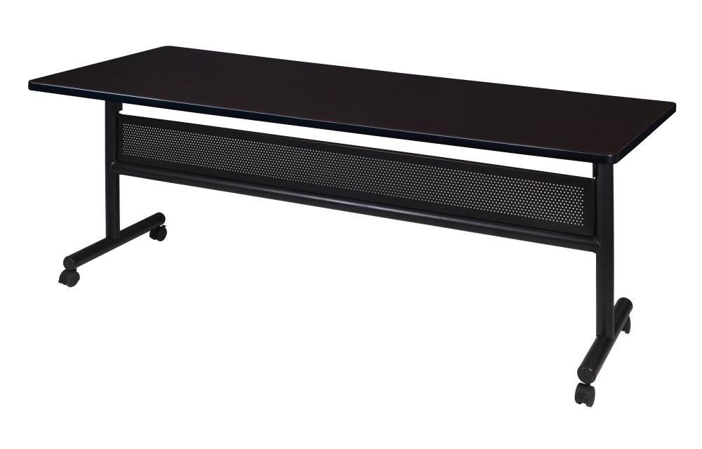 Regency MKFTM7230MW Training Brown 4-Person Training Table (72-in W x 29-in H)