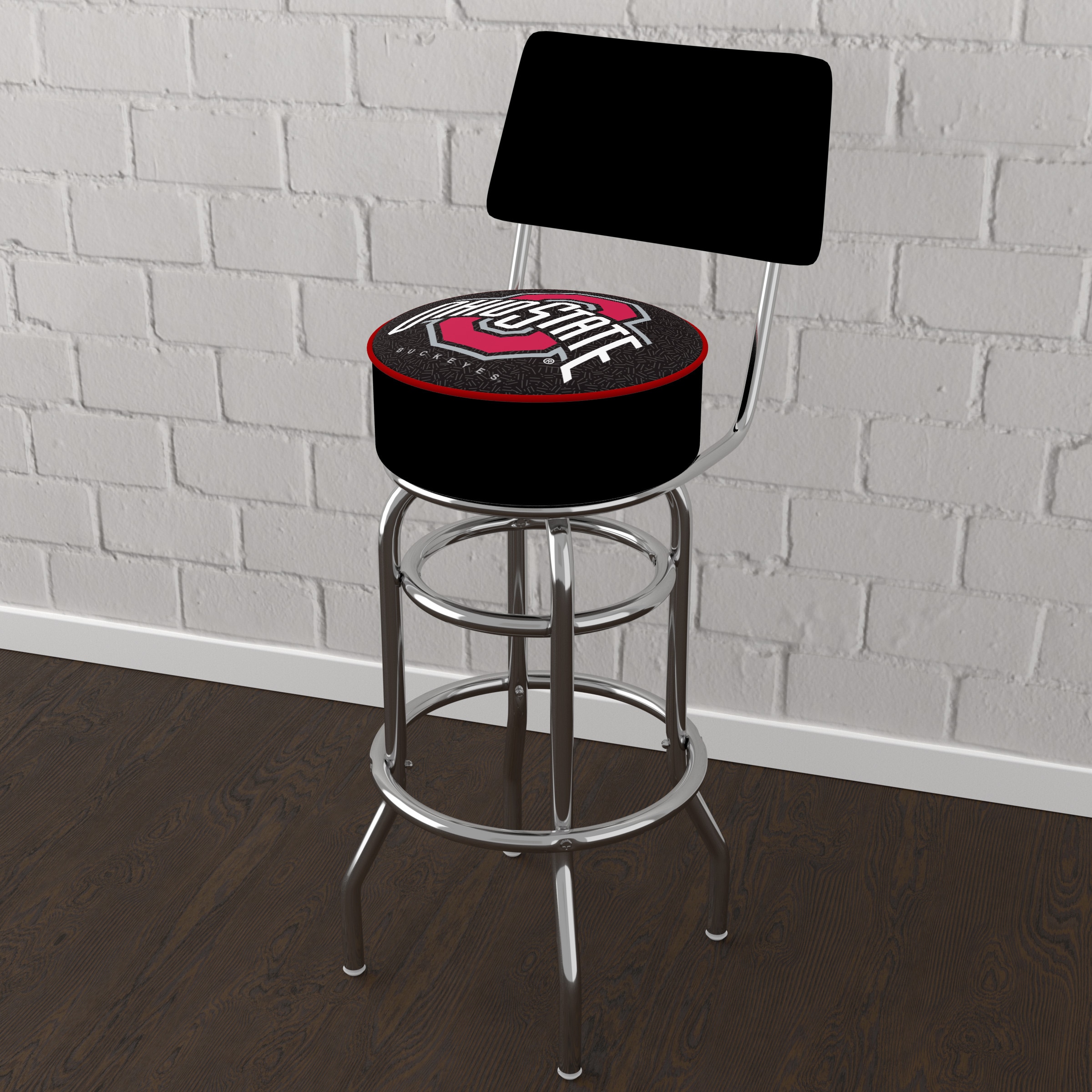 Trademark Gameroom LRG1100-OSU-BLK stools - View #2