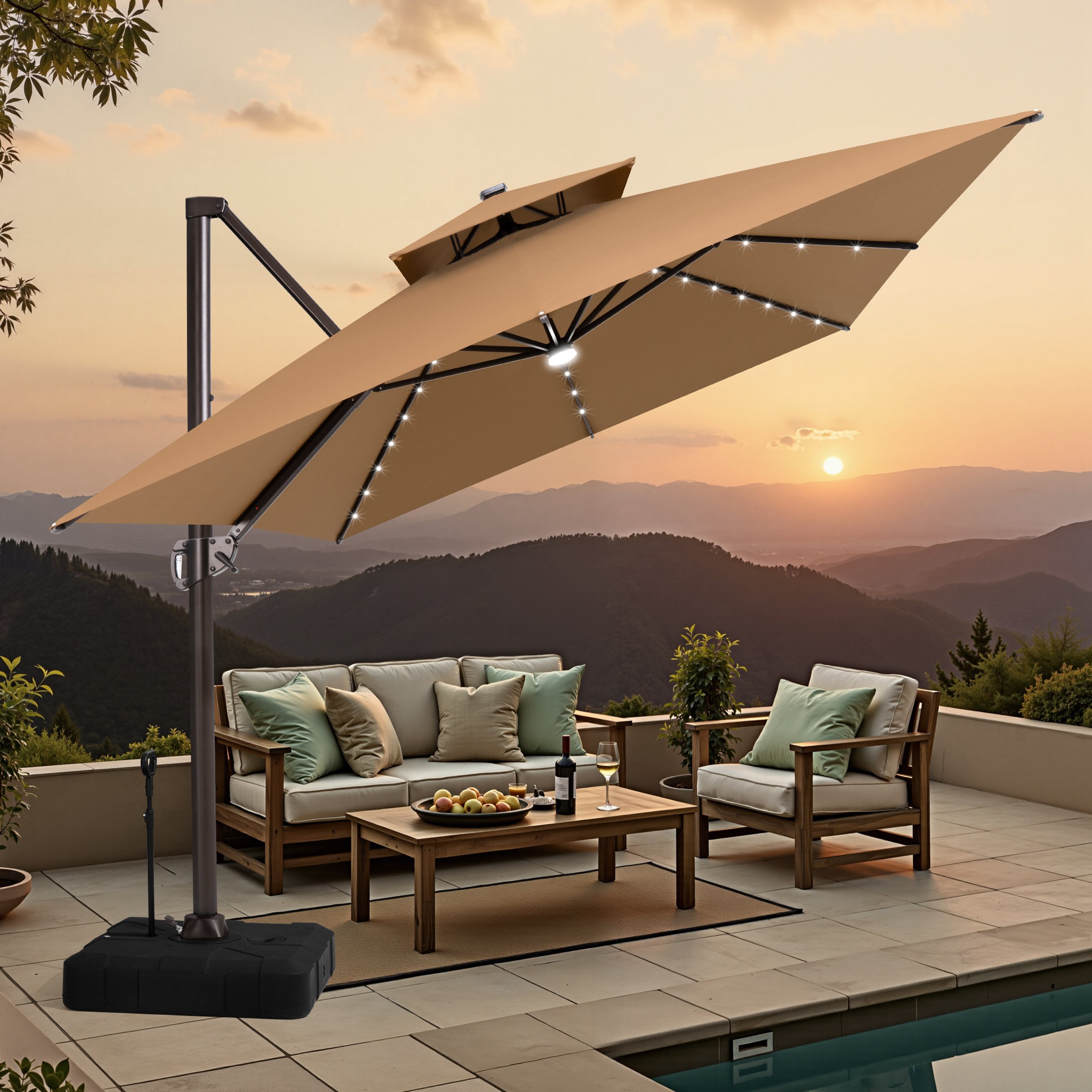 Rectangular Patio Umbrellas at Lowes.com Rectangular Patio Umbrellas at Lowes.com