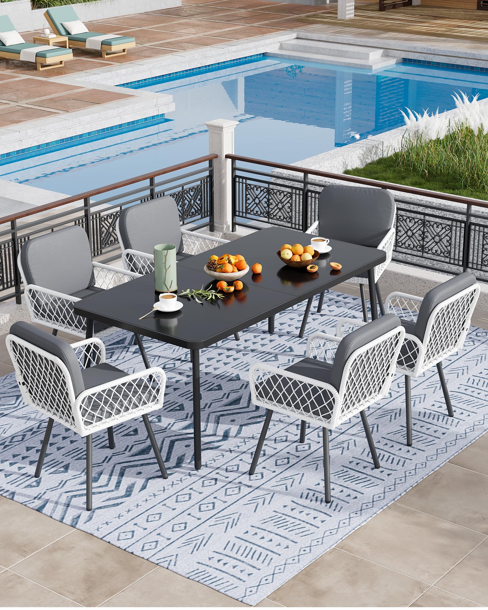 Garvee YMLS-HGXS96MGZ Patio-Dining-Sets - View #6
