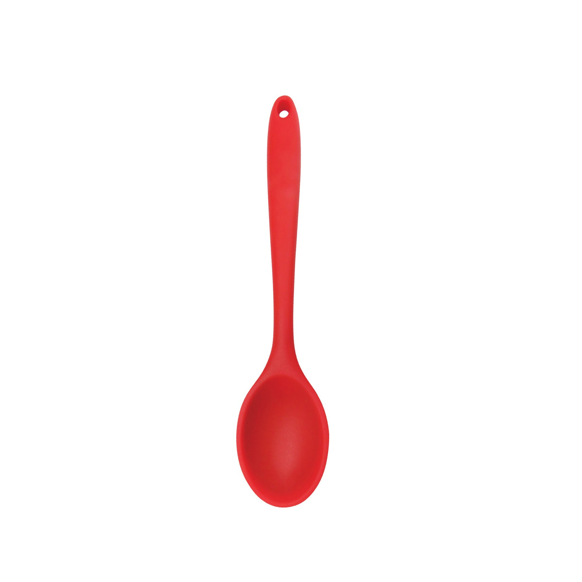 Red Heat Resistant Cooking Utensil Set from Nonstick Silicone