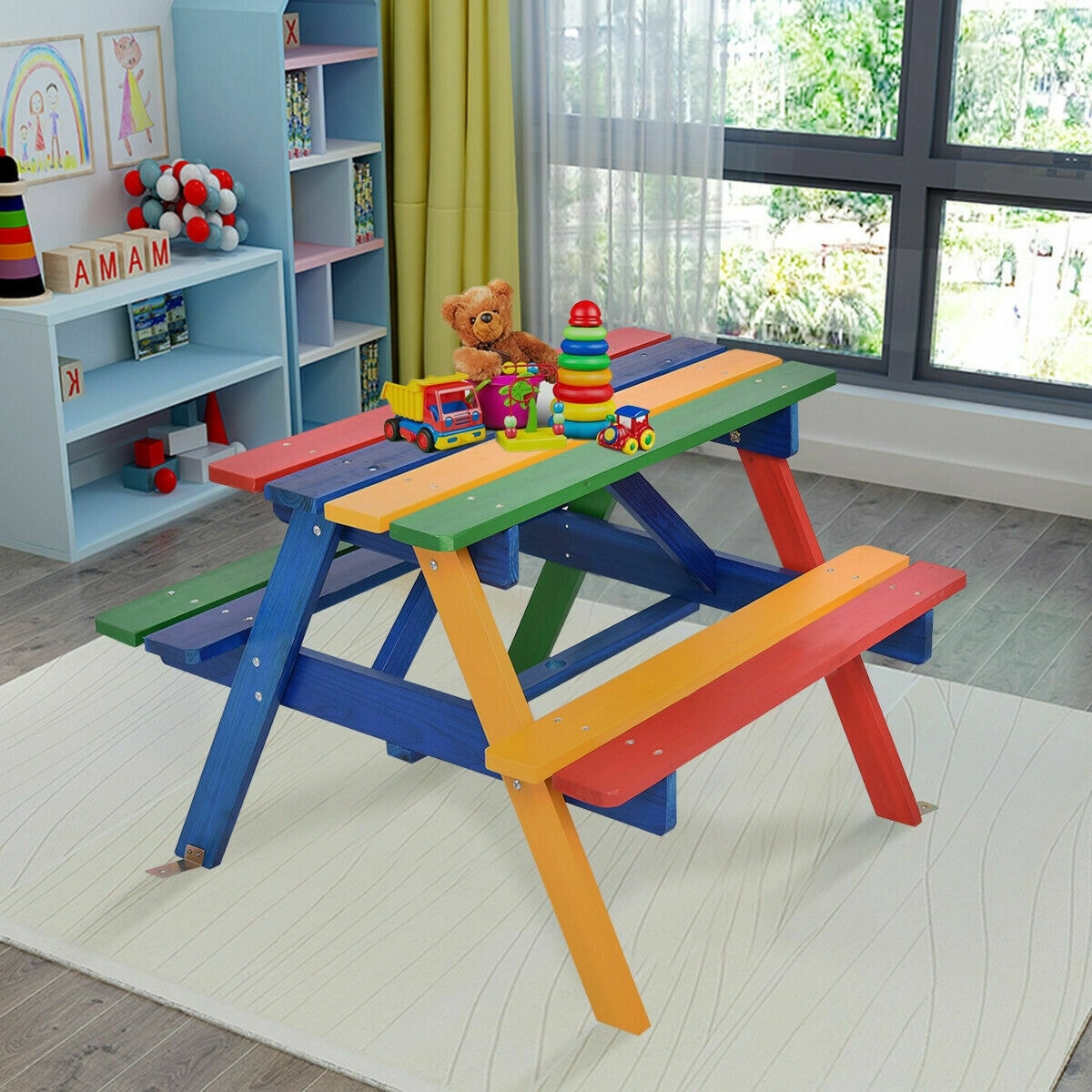 Clihome CWCH-OP70481 Picnic-Tables - View #4