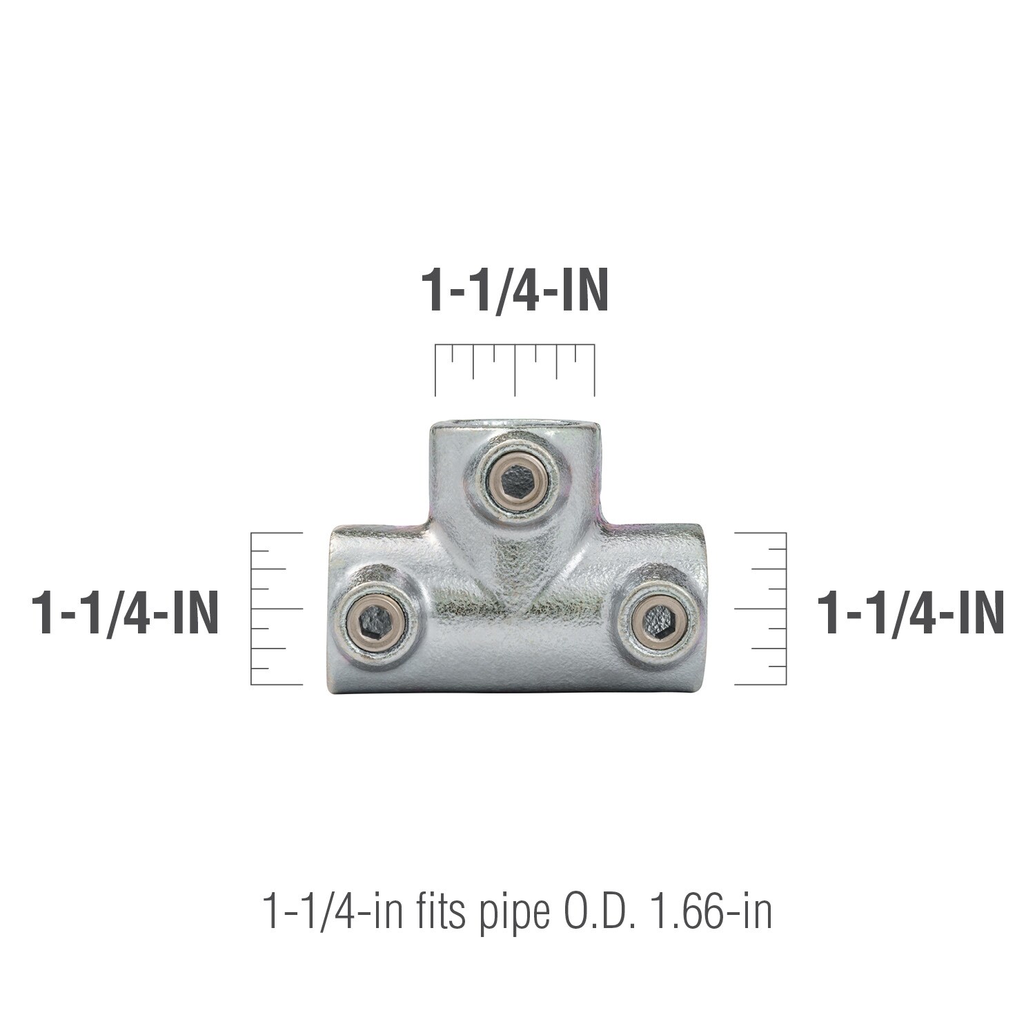 SteelTek 670-406HC Structural-Pipe-Fittings - View #3