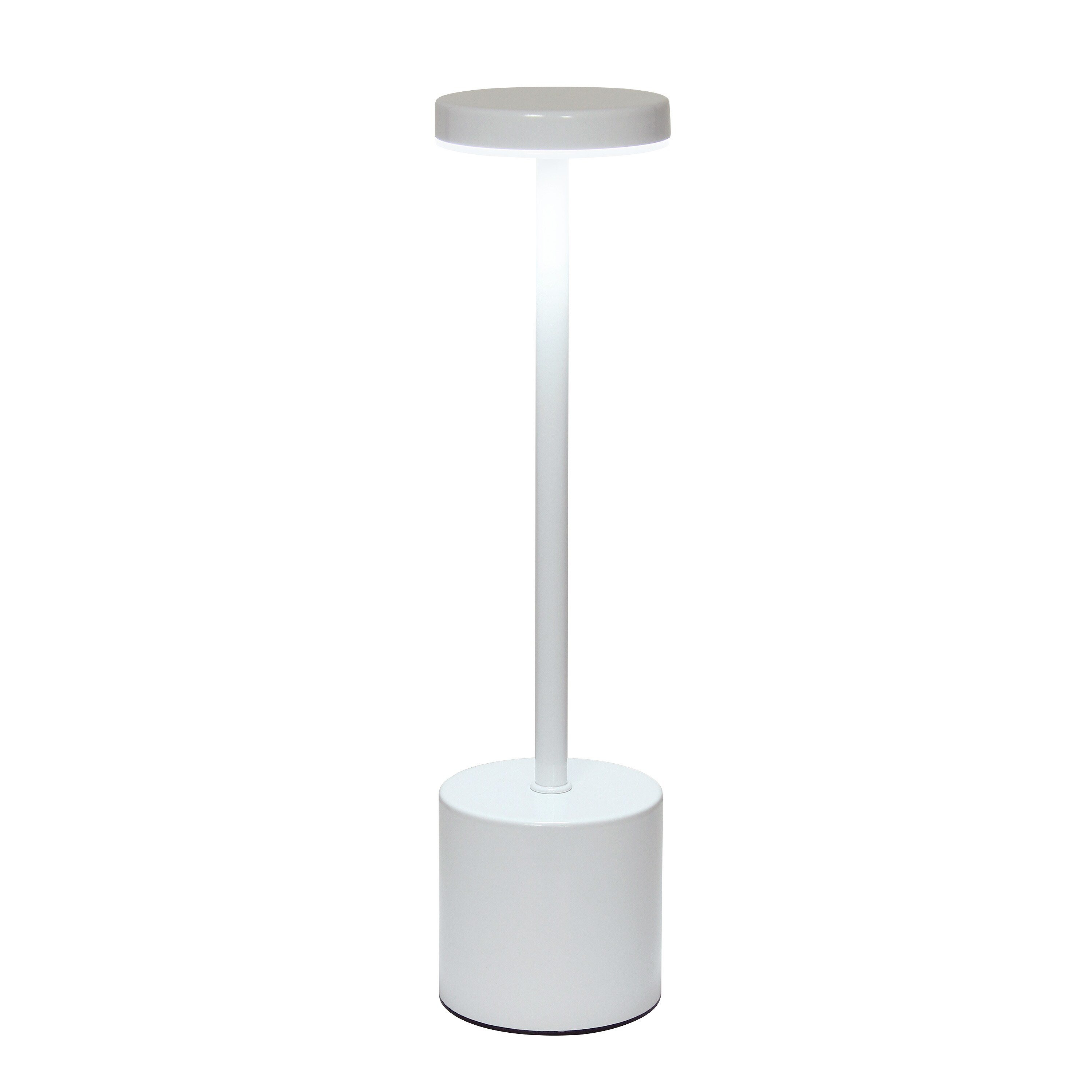 Simple Designs LD1083-WHT Desk-Table-Lamps - View #2