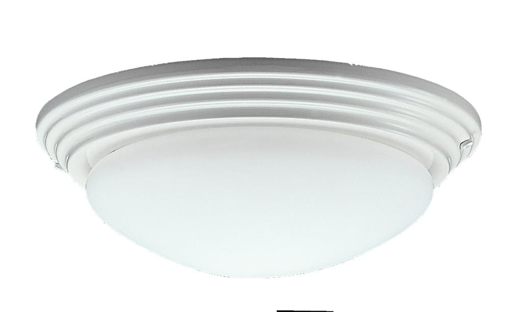 RP Lighting + Fans 1RP84WW-LED 10.75-in White LED Ceiling Fan Light Kit ENERGY STAR