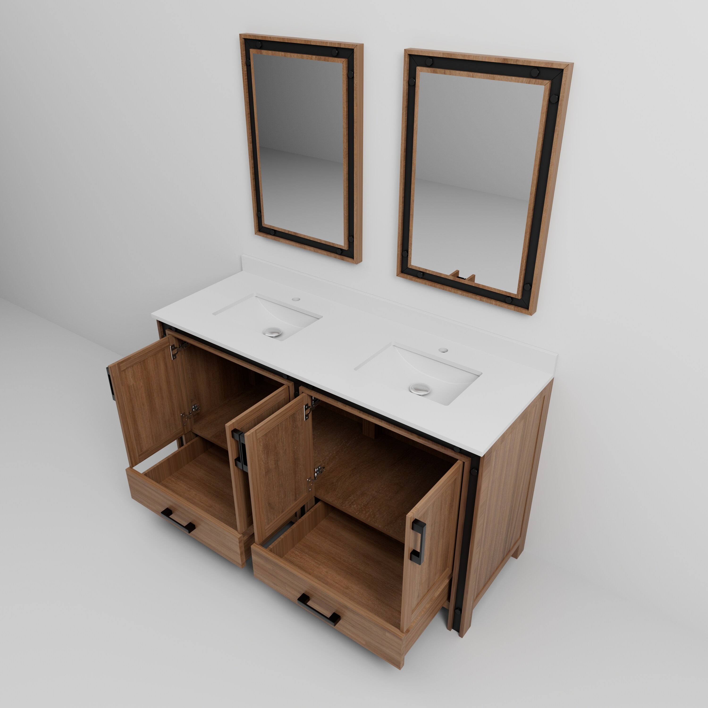 Lexora LVZV60DN210 Bath-Vanity-Combo - View #11