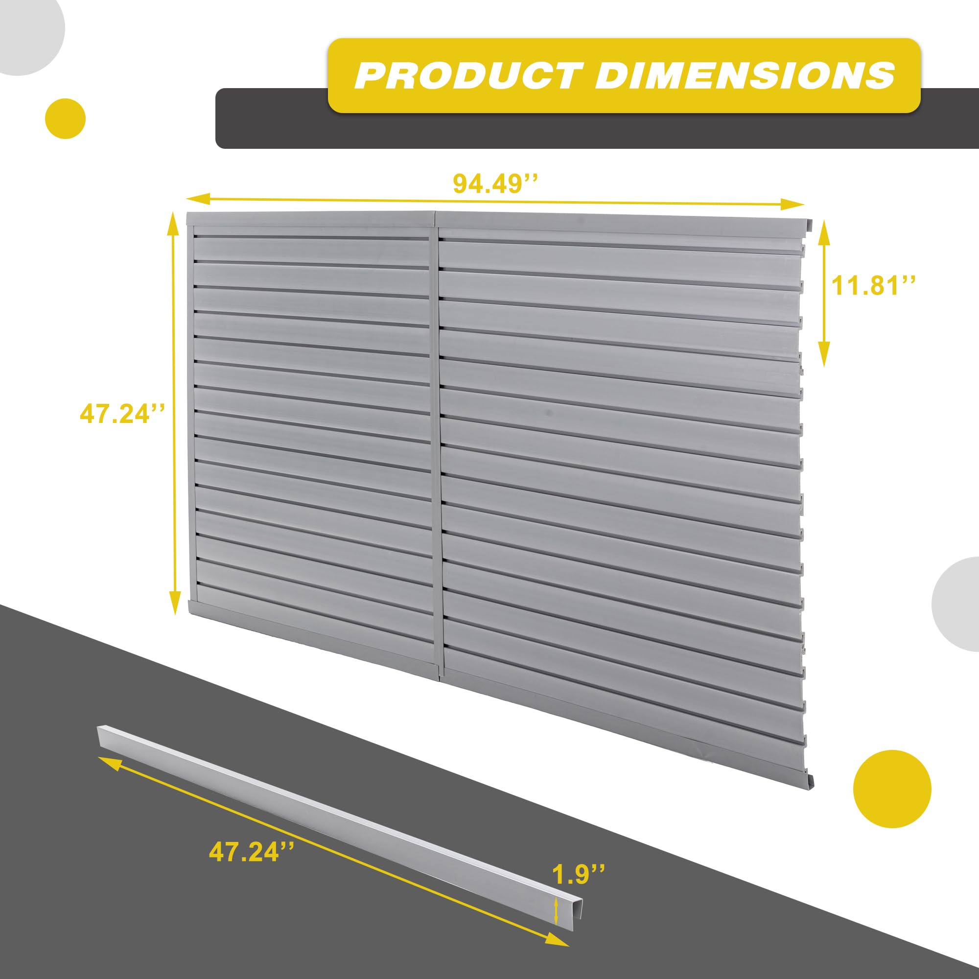 KHKFY LKH0710X027 Garage-Storage-Rail-Sys-Acc - View #3