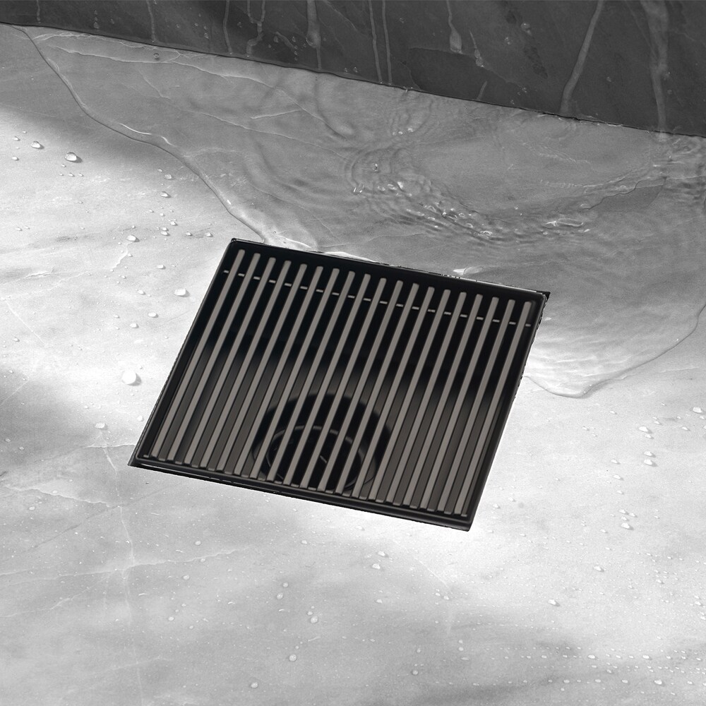 ELEGANTE DRAIN COLLECTION KD01A120-6-MBLK Drains-Flanges - View #3