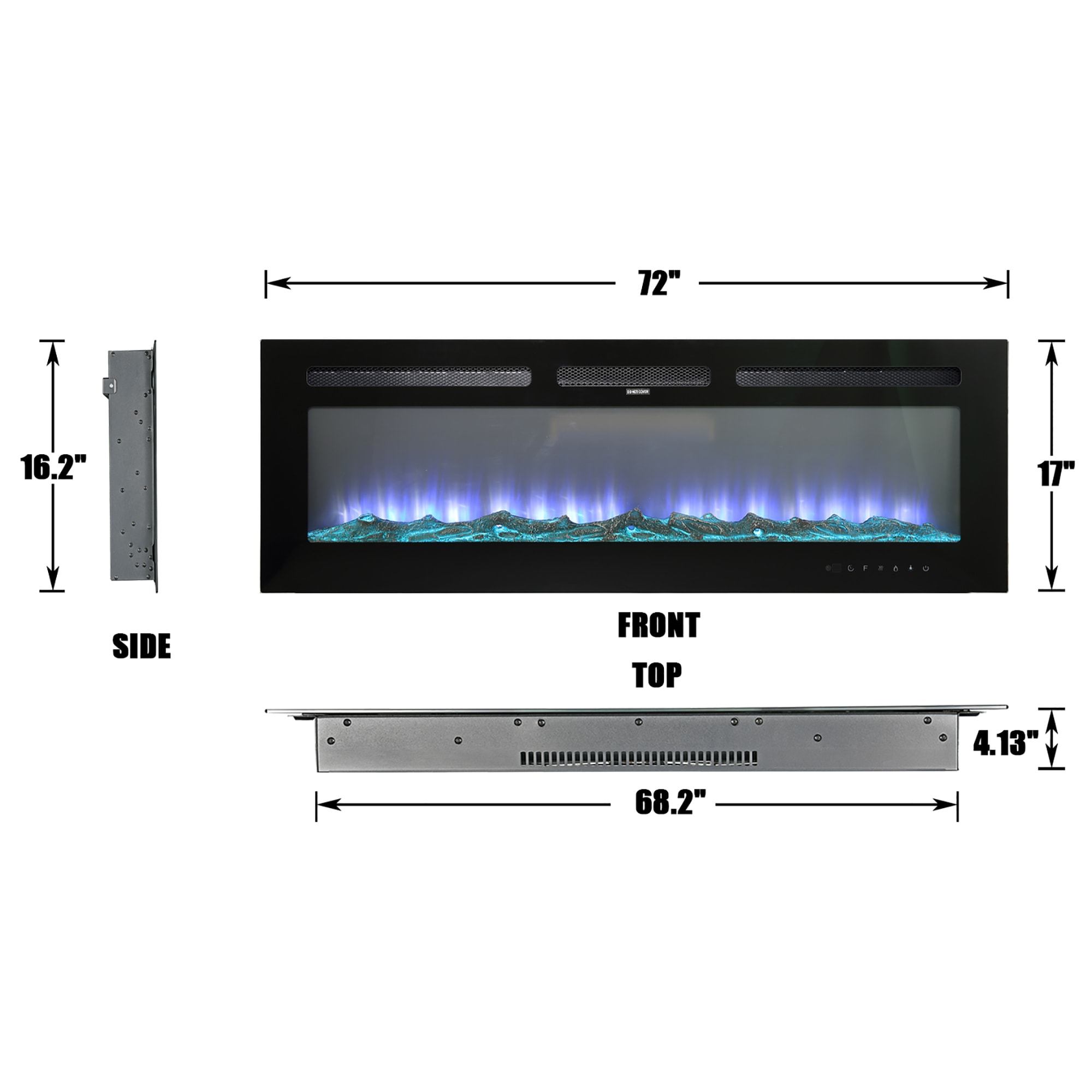 CASAINC CA-VCSFP-40-TAN Electric-Fireplaces - View #9