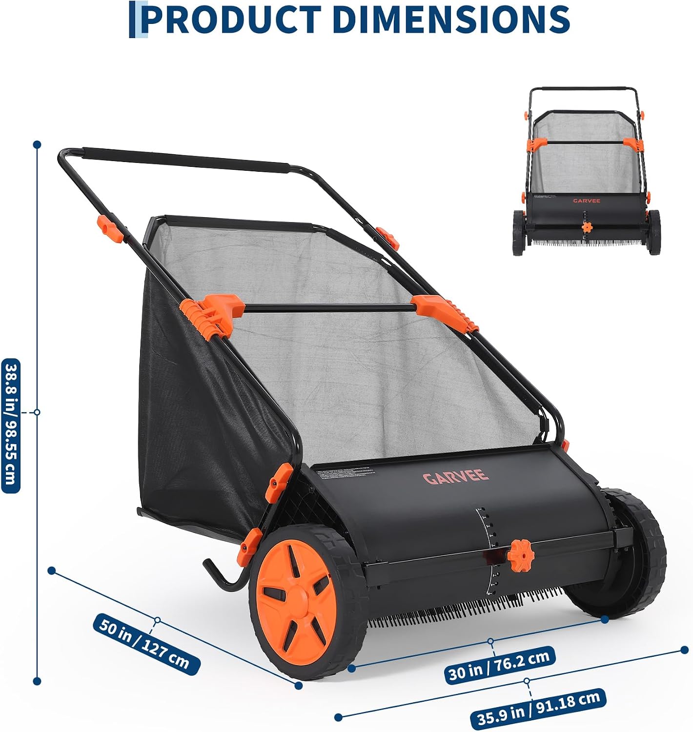 Garvee LYUTRPPG-35B6WLTJ lawnsweeper - View #2