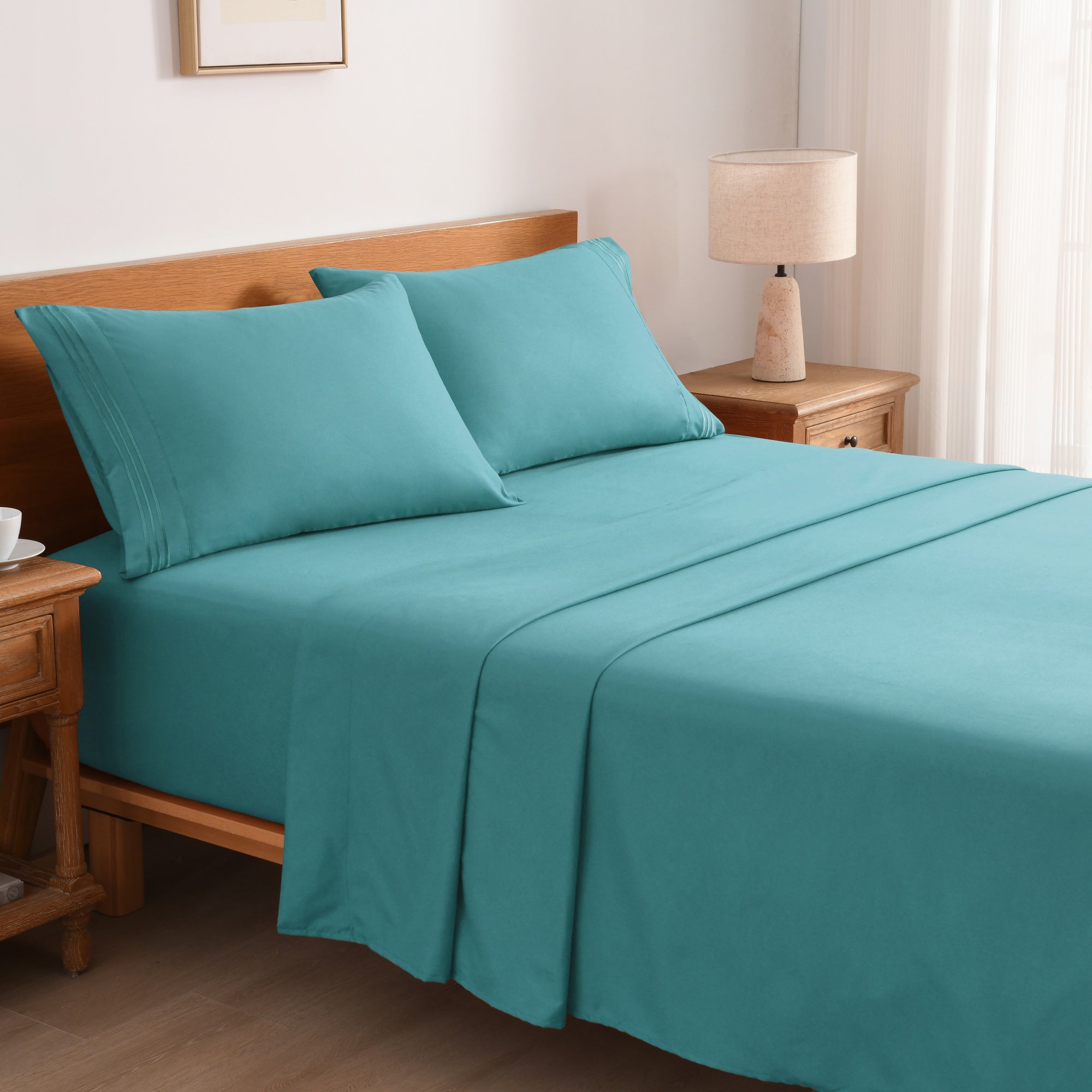 MarCielo S4PCS F TEAL Sheet-Sets - View #3