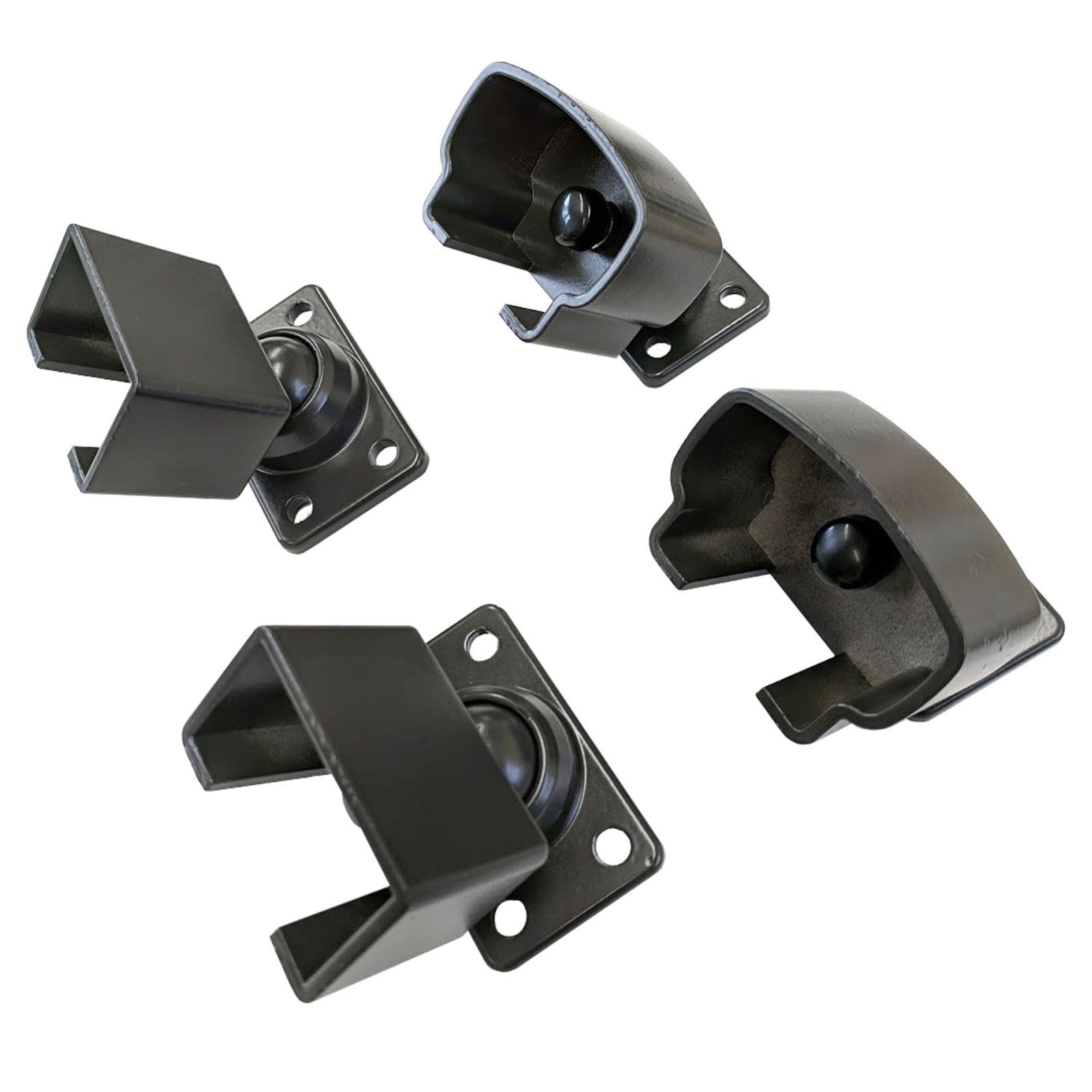 Wolf Handrail WHPMB 2-in Charcoal Bronze Cast aluminum Angle bracket For Metal fence