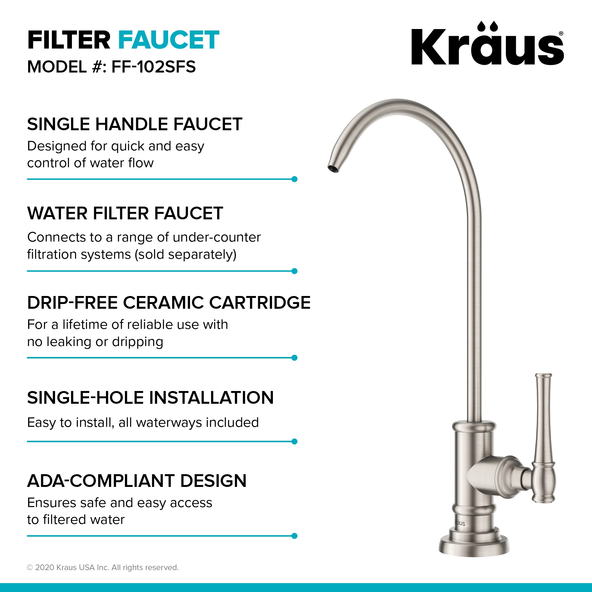 Kraus KPF-3121-FF-102SFS Kitchen-Faucets - View #9