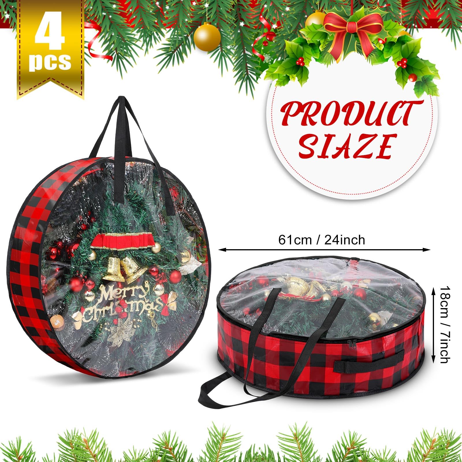 Etokfoks LET1215S02 Wreath-Storage - View #2