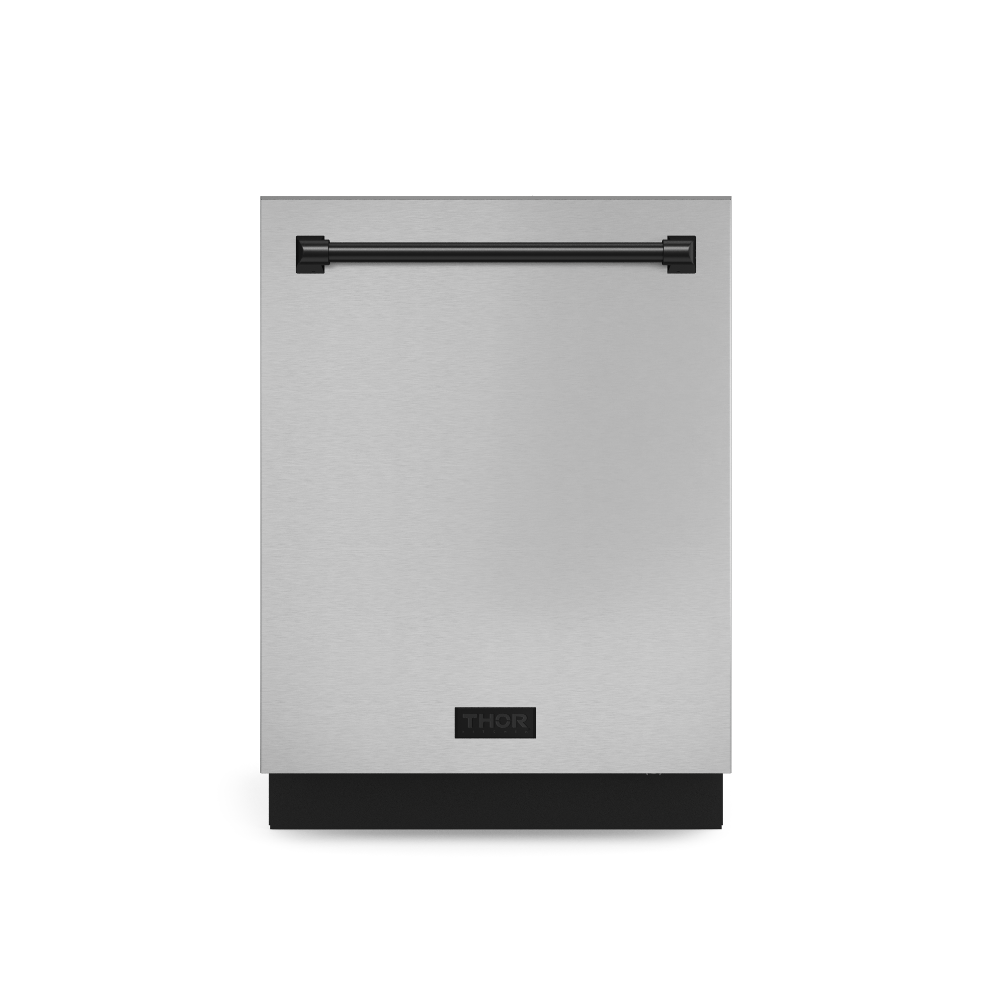Thor Kitchen DW24X8BA99-BLK Gordon Ramsay 24-in Top Control Built-in Dishwasher With Third Rack ( Stainless steel with black accents ) ENERGY STAR, 49-Decibel Very Quiet Sound Level