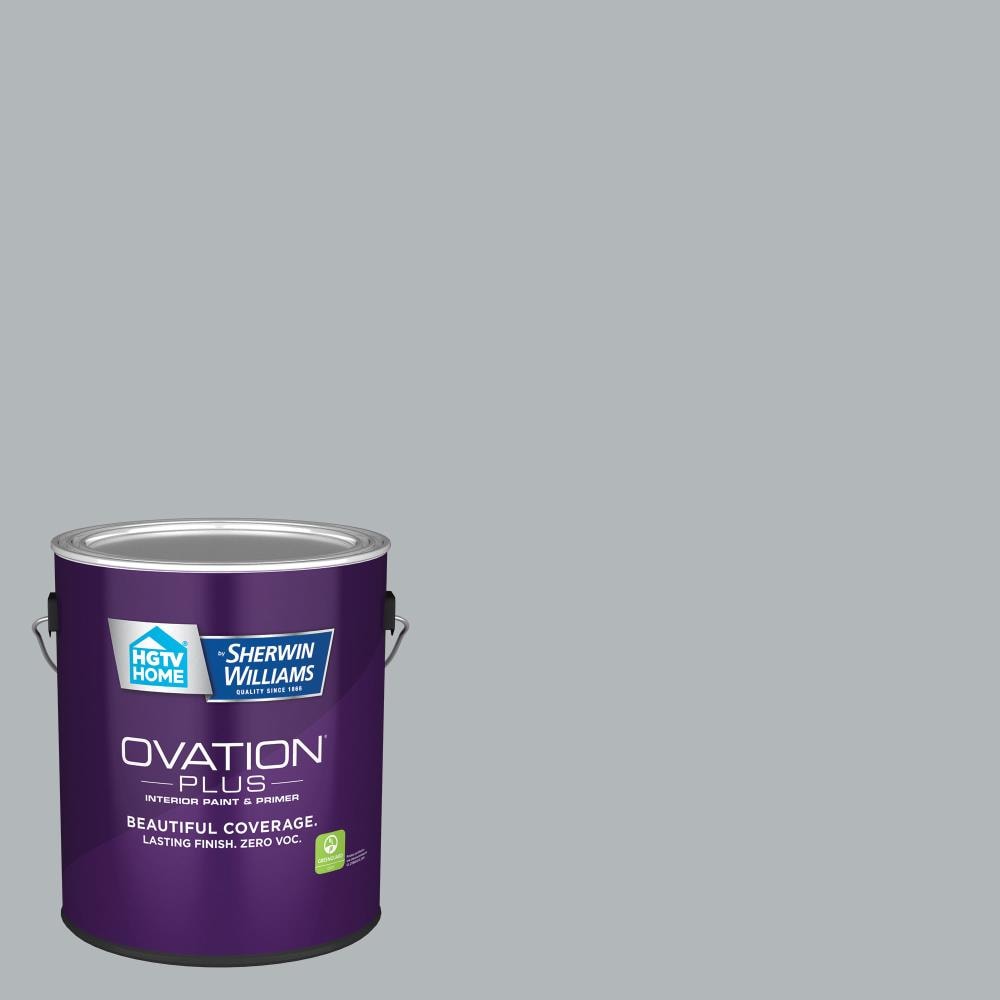 HGTV HOME by Sherwin-Williams 4006-1B-2557222 Ovation Plus Semi-gloss Voyage 4006-1B Latex Interior Paint Paint + Primer ( 1-gallon )