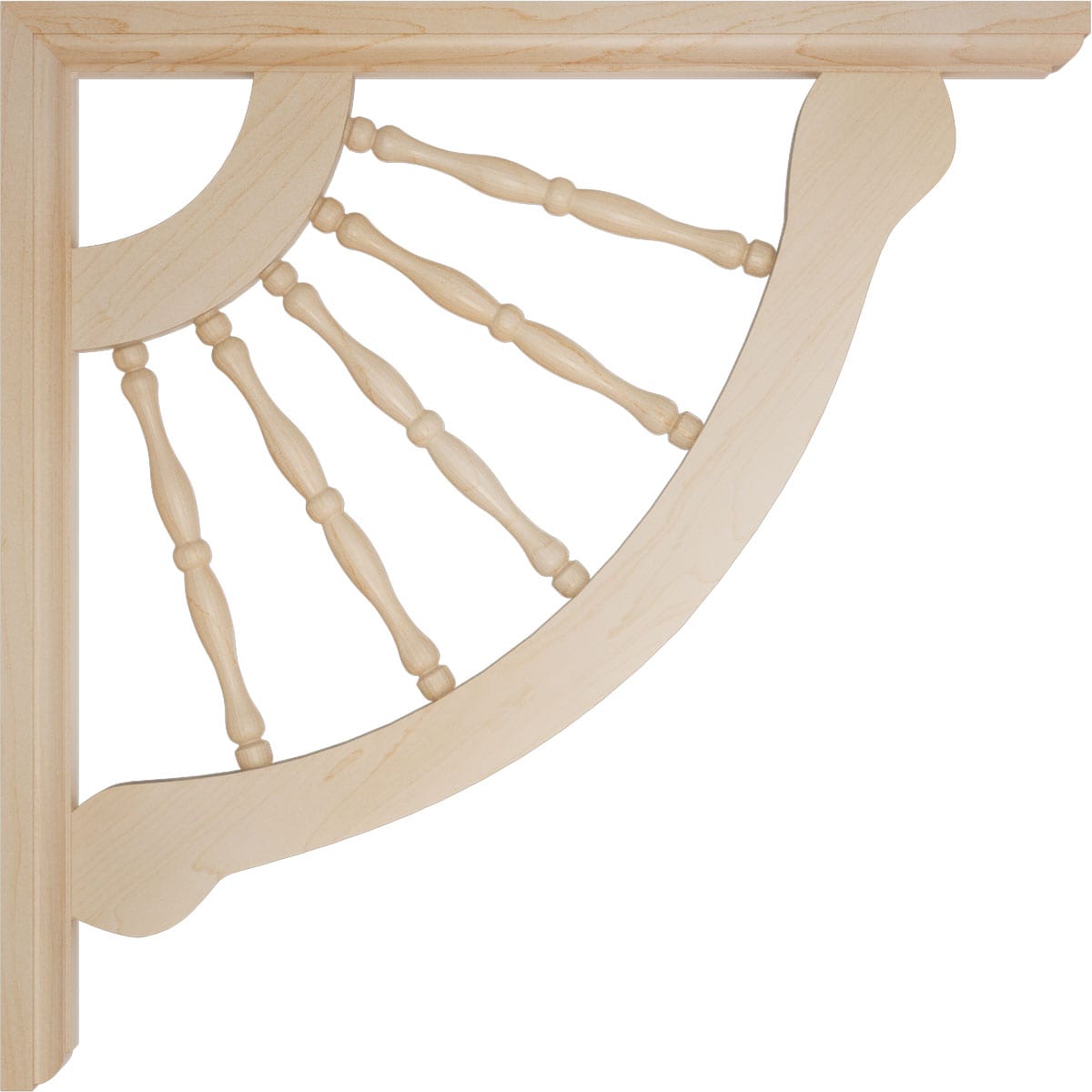 Ekena Millwork BKT01X12X12CRMA Exterior-Brackets-Braces - View #3