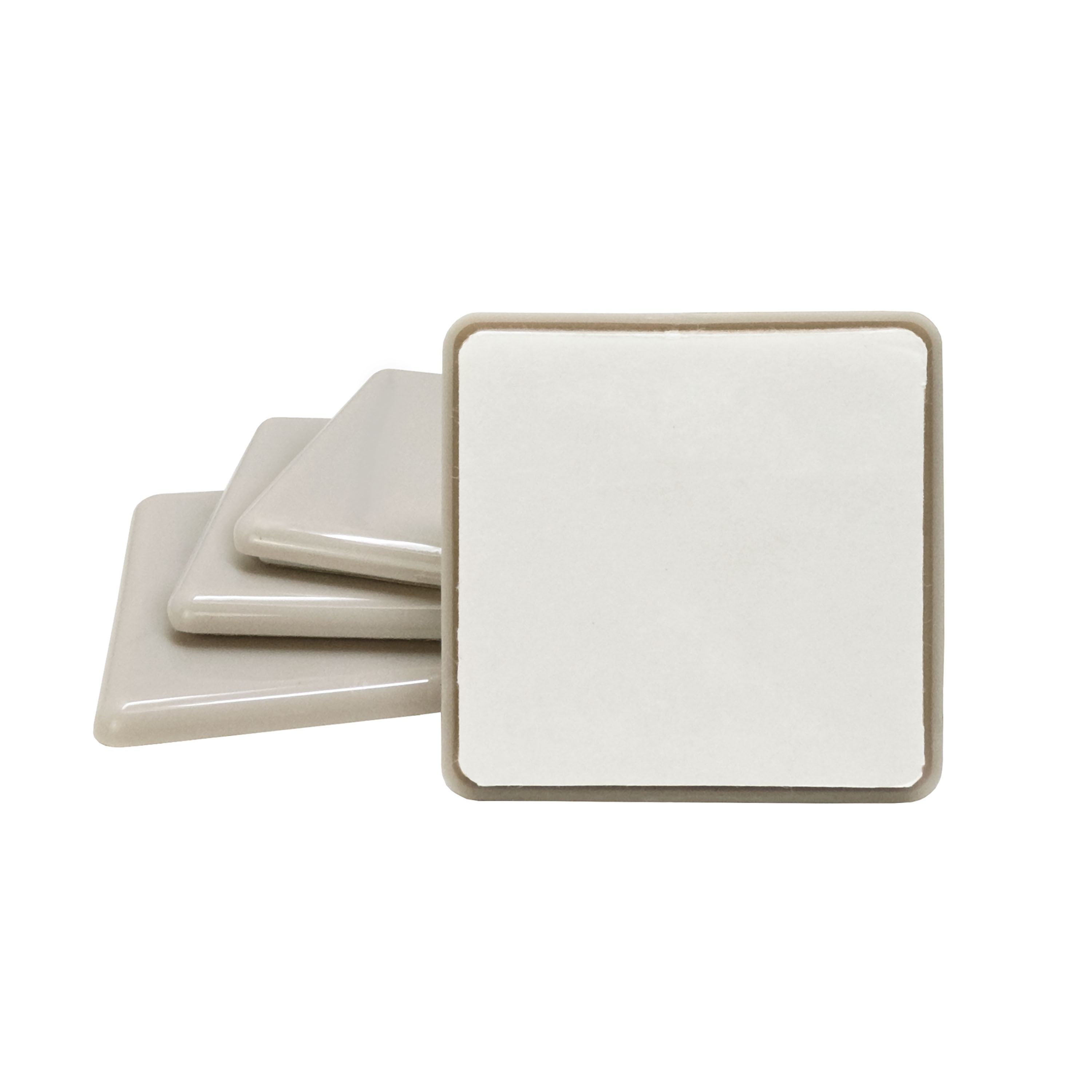 RELIABILT 4701224RB 4 -Pack 2-1/2-in Square Plastic Carpet Furniture Slider