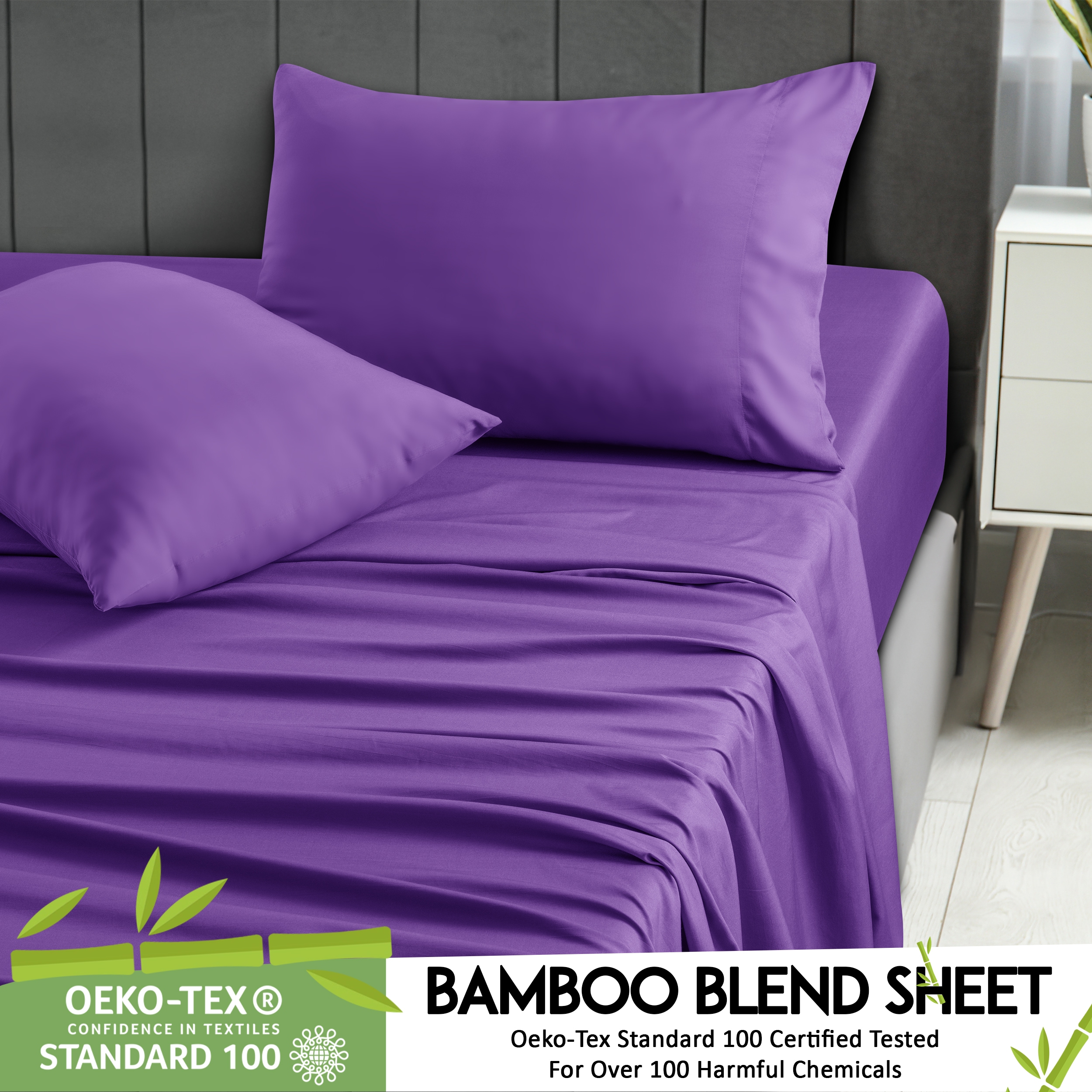 Lux Decor Collection BMB BLD TXL PURPL Sheet-Sets - View #2
