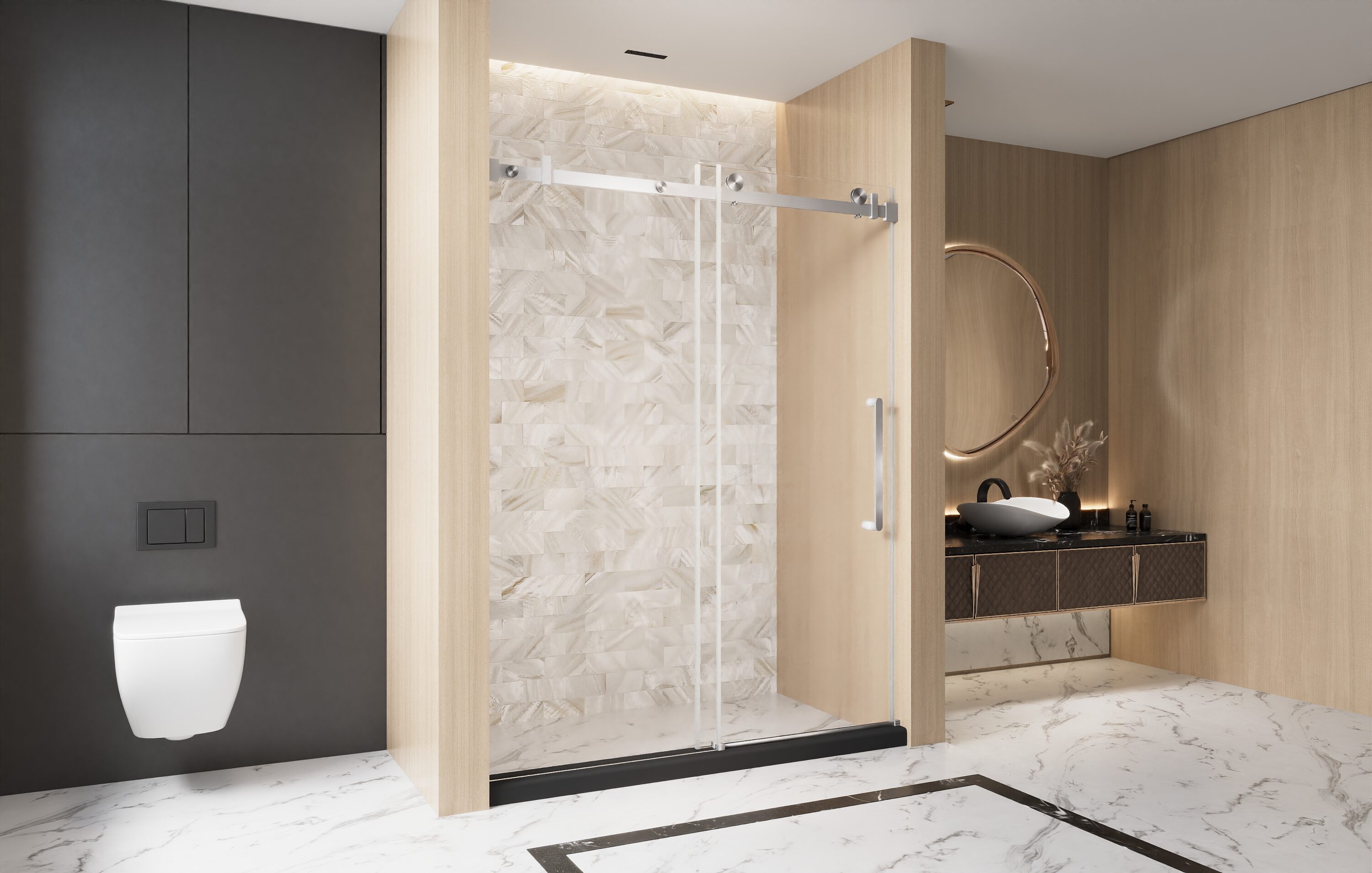 AAZJ JBF-W1675P307004 Shower-Doors - View #18