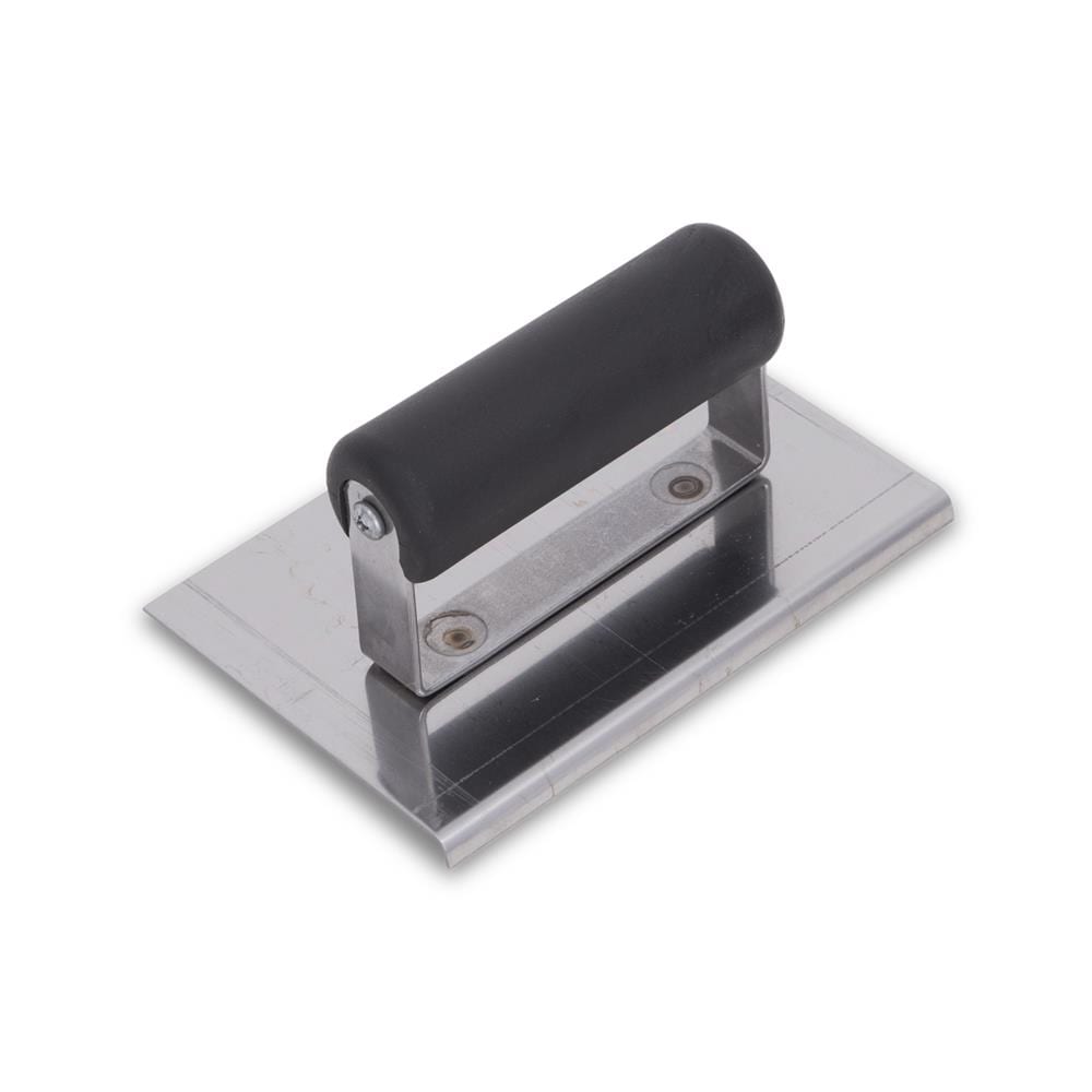 QLT by Marshalltown CE508SP 6-Inches x 4-Inches Stainless steel Concrete Edger with 0.375-Inches Radius