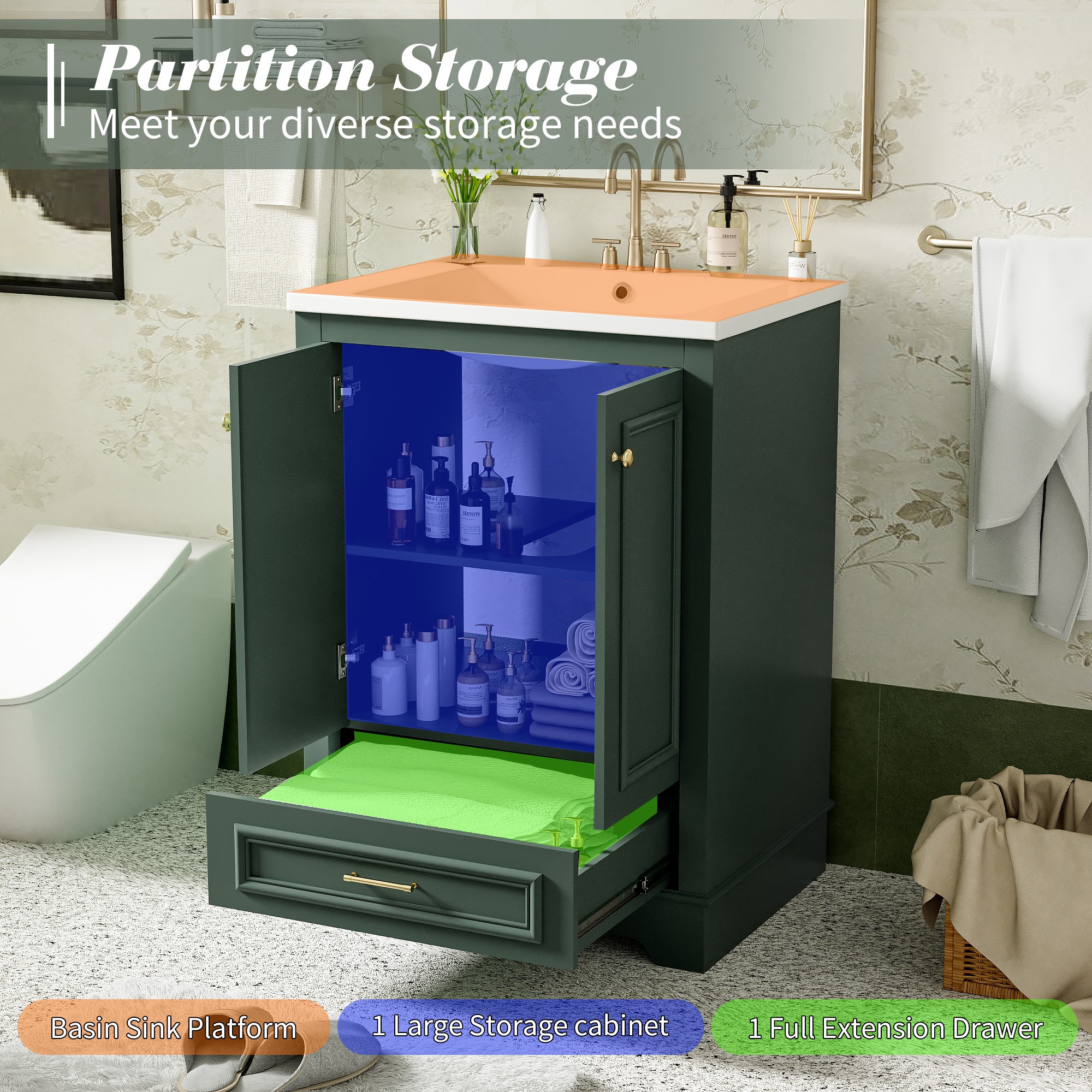 Dexmalle D710P194893F Bath-Vanity-Combo - View #6