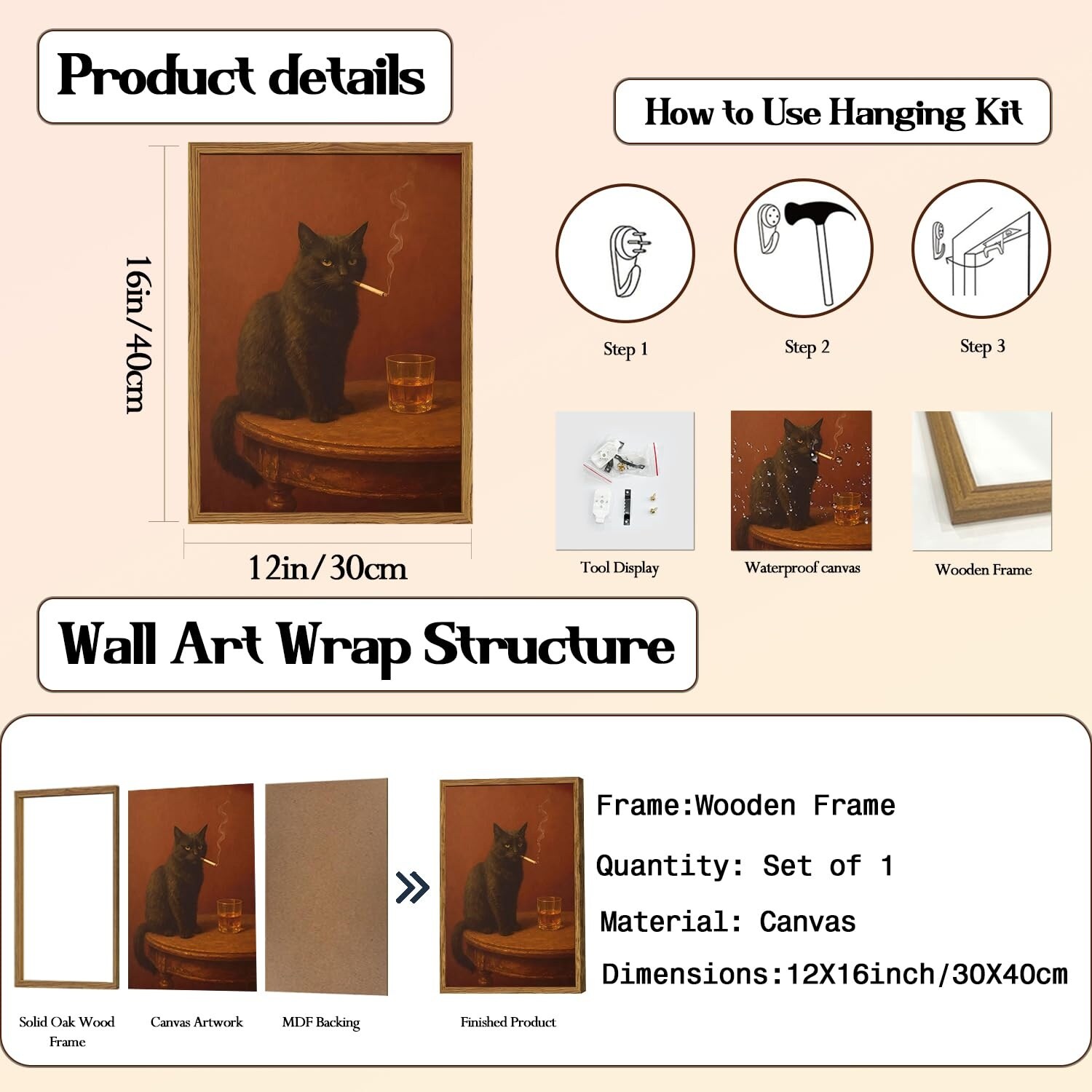 Afoxsos LAF0420W35 Wall-Art - View #5