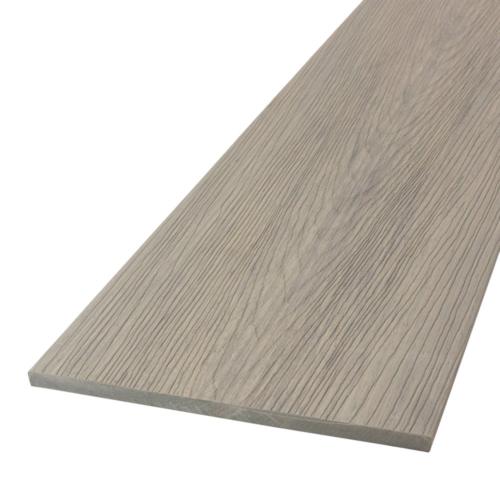 Deckorators Venture 1-in x 12-in x 12-ft Composite Sandbar Fascia Deck Board (Actual Size: 0.4375-in x 11.25-in)