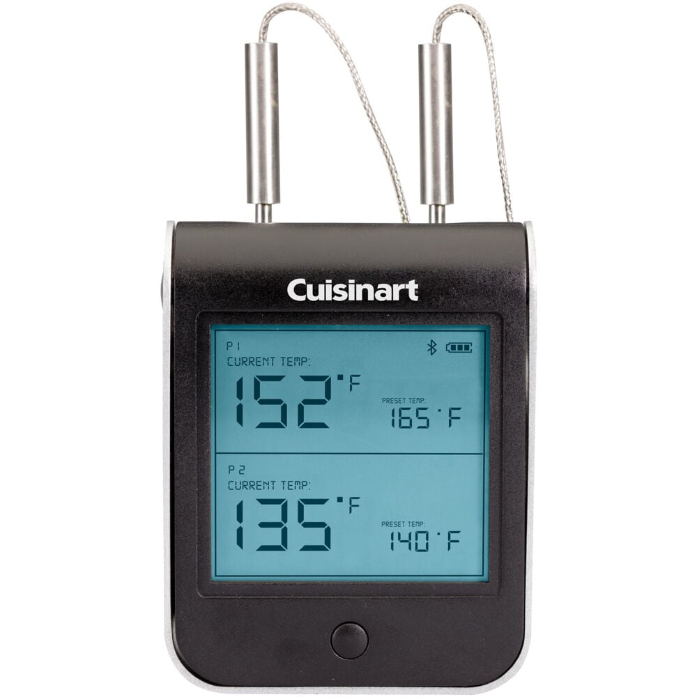 CHEF iQ Smart Wireless Meat Thermometer with 2 Ultra-Thin Probes, Unlimited  Range Bluetooth Meat Thermometer