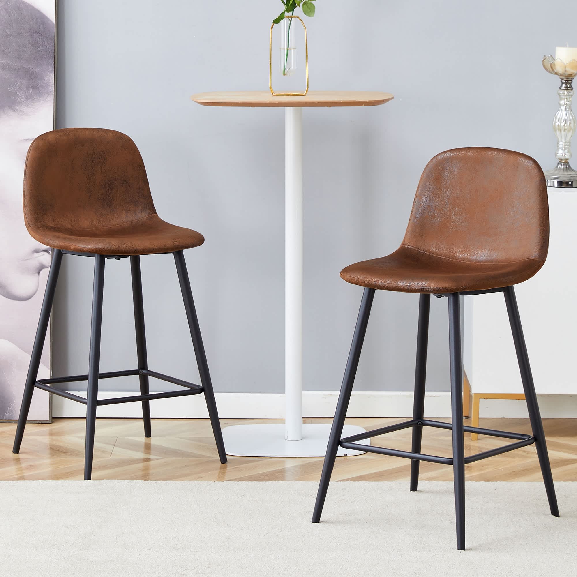 Vynxaria LEXY0139-DJCY-2BRO Dining-Chairs - View #2