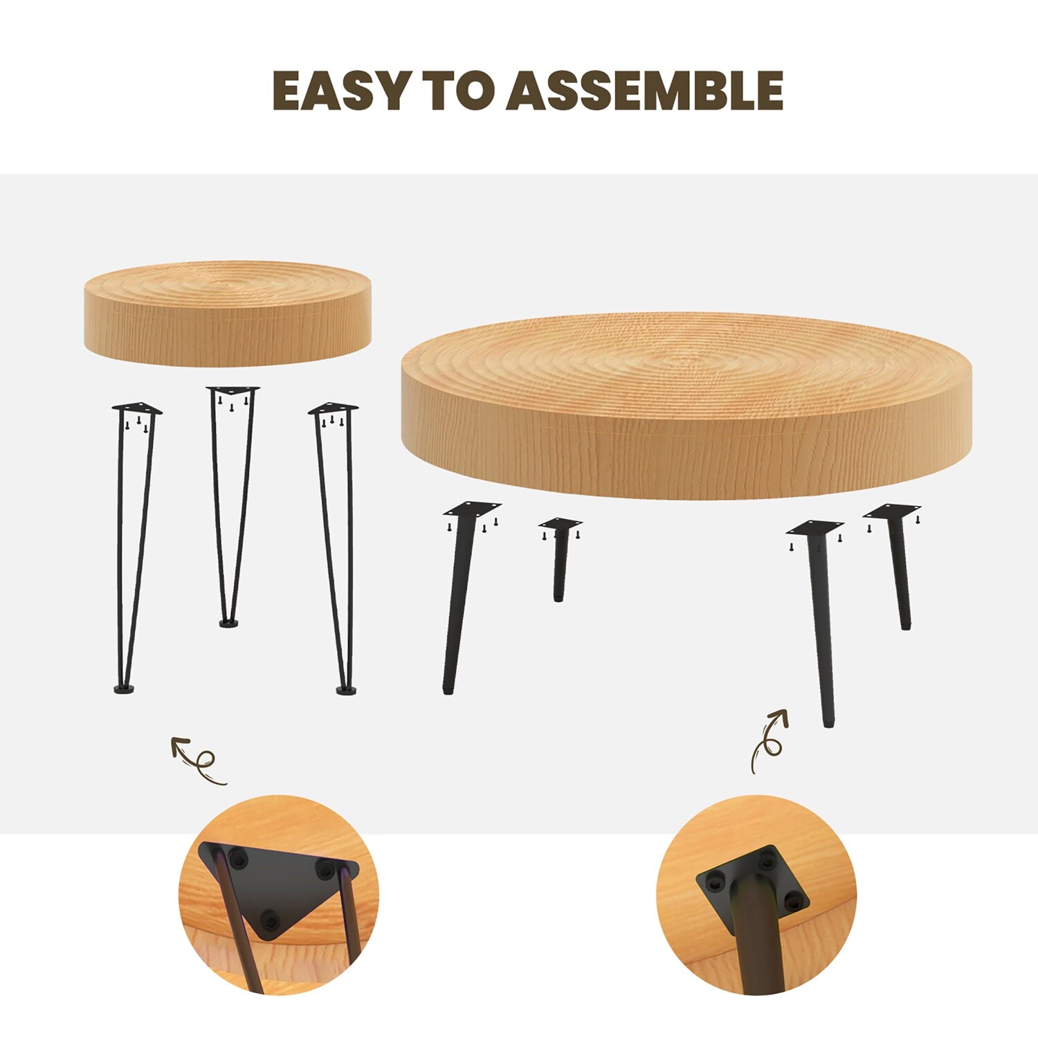Costway CSHY003436 Coffee-Tables - View #7