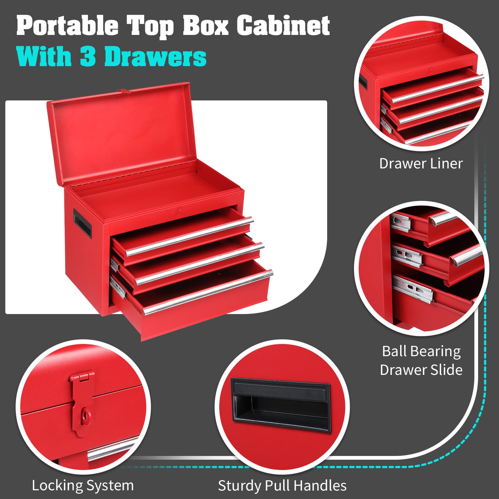 Yescom D25DTC002-8D2R-02-LO Tool-Cabinets - View #7