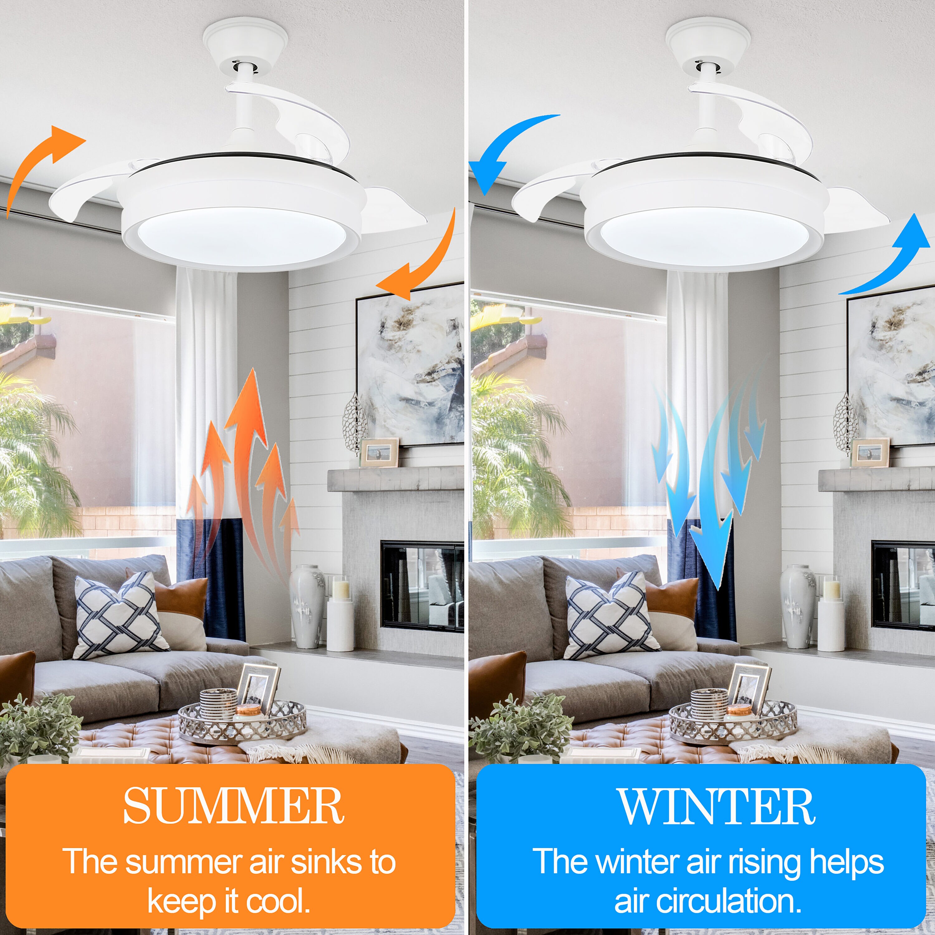 Cusp Barn BD3605-W Ceiling-Fans - View #4