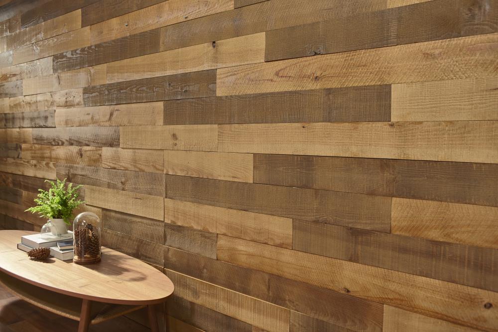 Timberwall Wooden Pallet Pine Wood Wall Plank Kit (Coverage Area