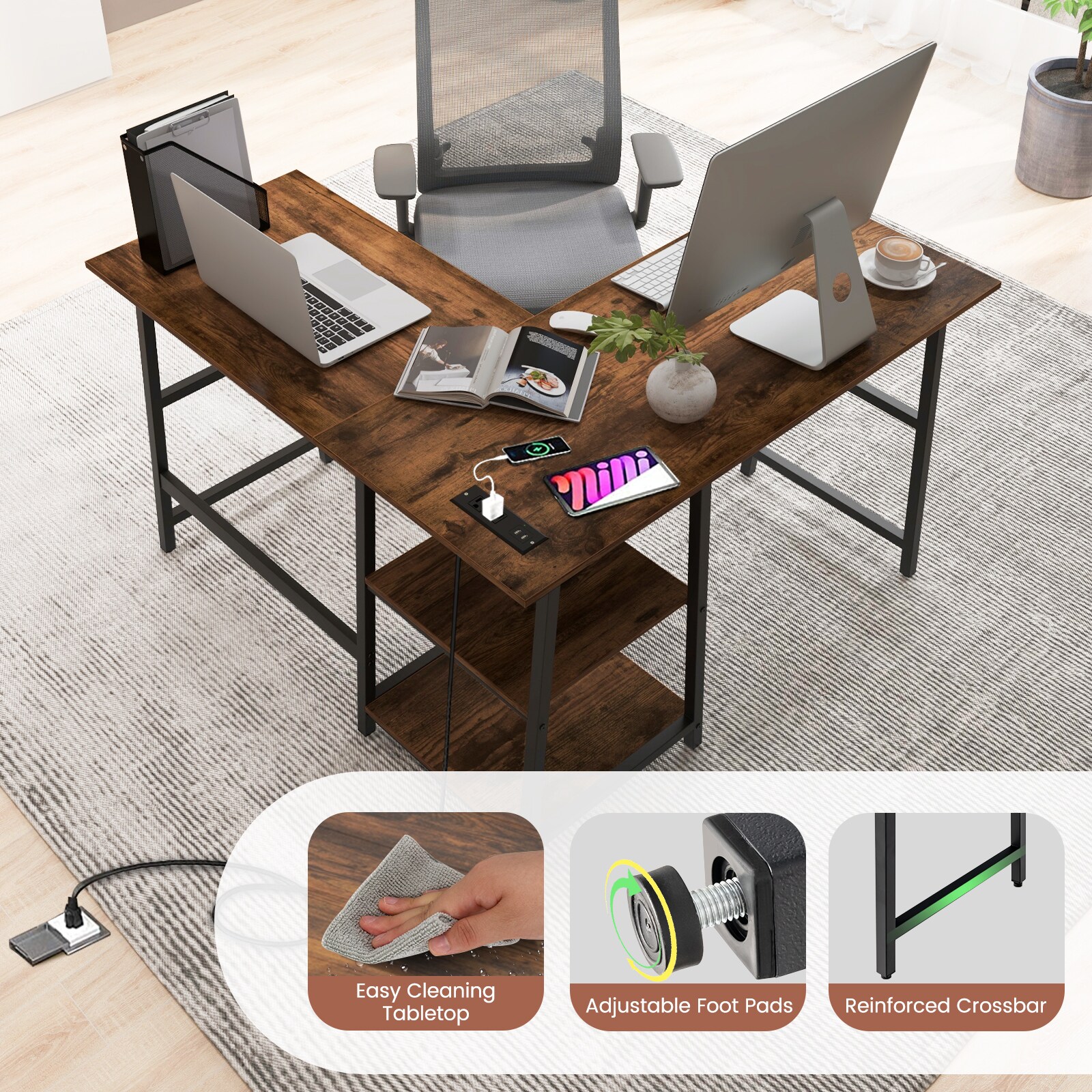 Slickblue D-CO-FC-SU07401BC desks - View #7