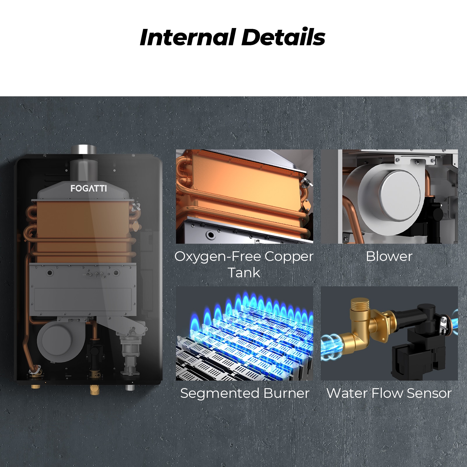 Fogatti FDG-CF170W-NG Gas-Water-Heaters - View #9