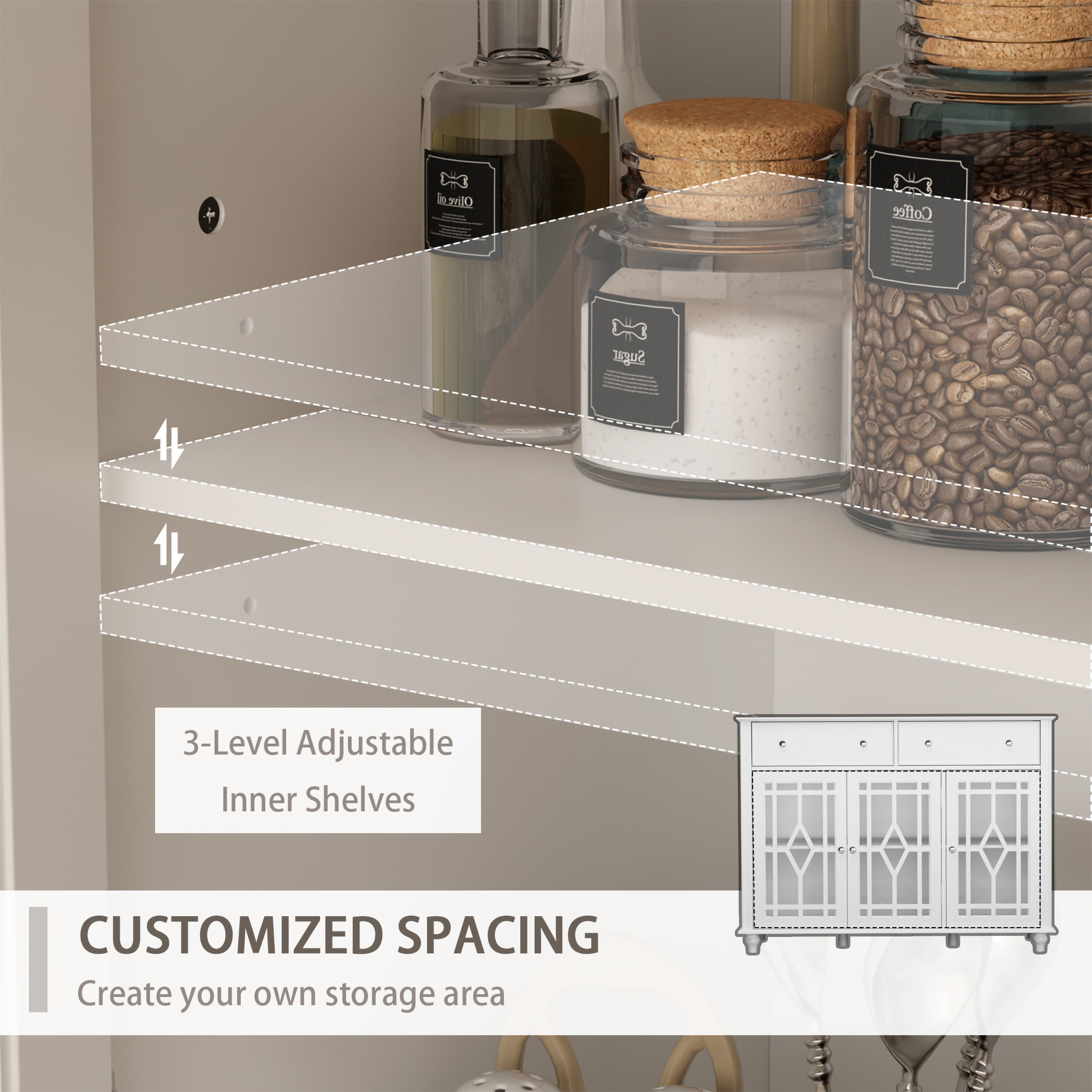 FUFU&GAGA LJY-KF330048-01 Dining-Kitchen-Storarge - View #14