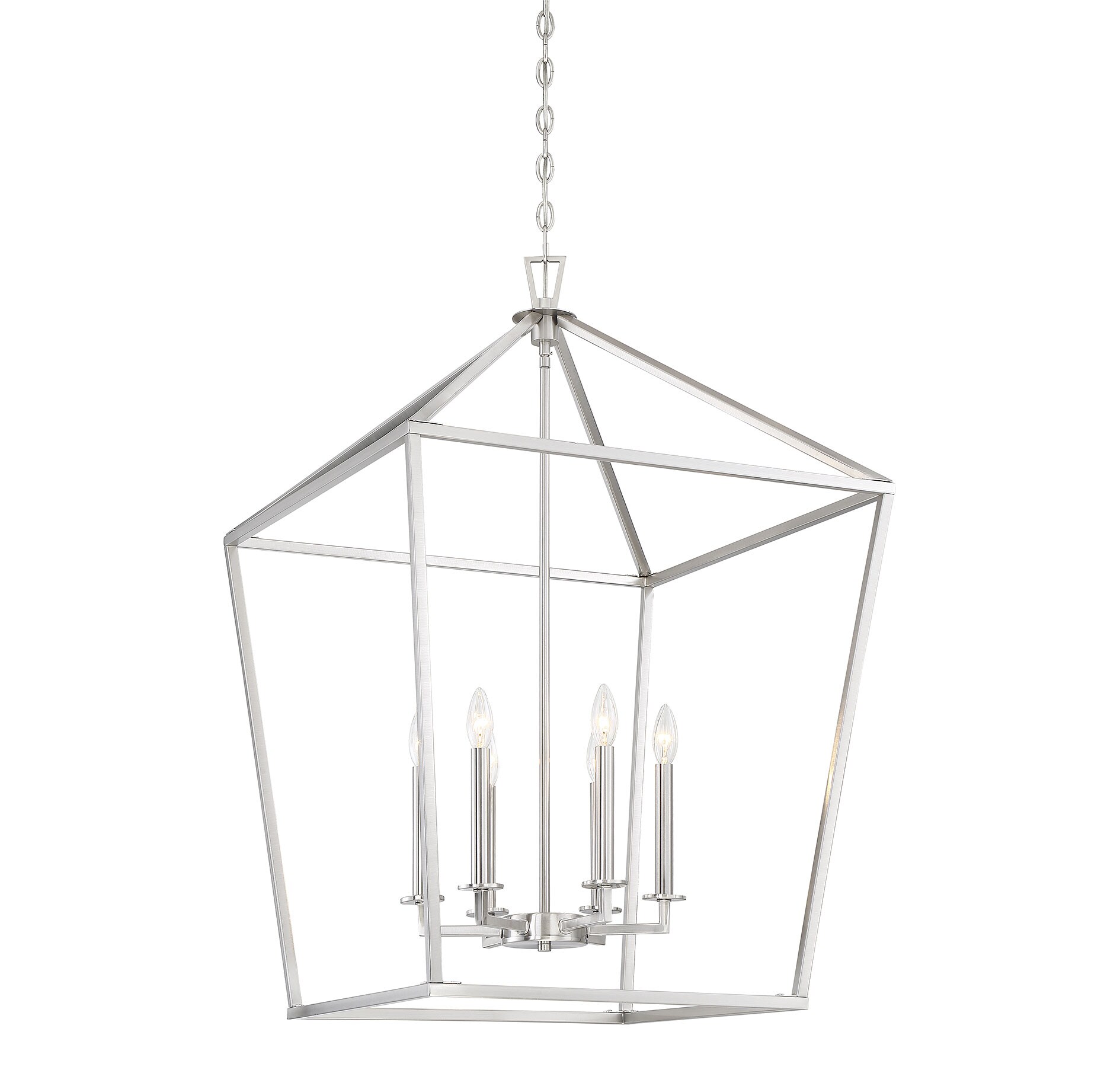 Savoy House Essentials 3-322-6-SN Pendant-Lights - View #3