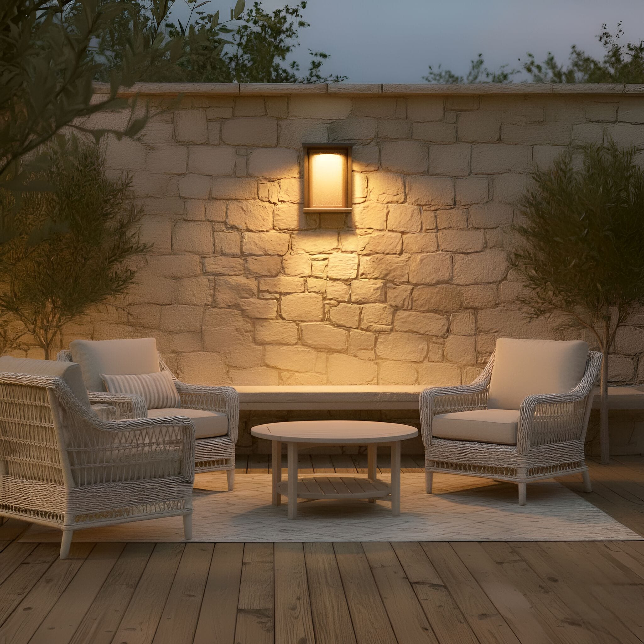 Generation Lighting GLO1331ANBZ Outdoor-Wall-Lighting - View #2