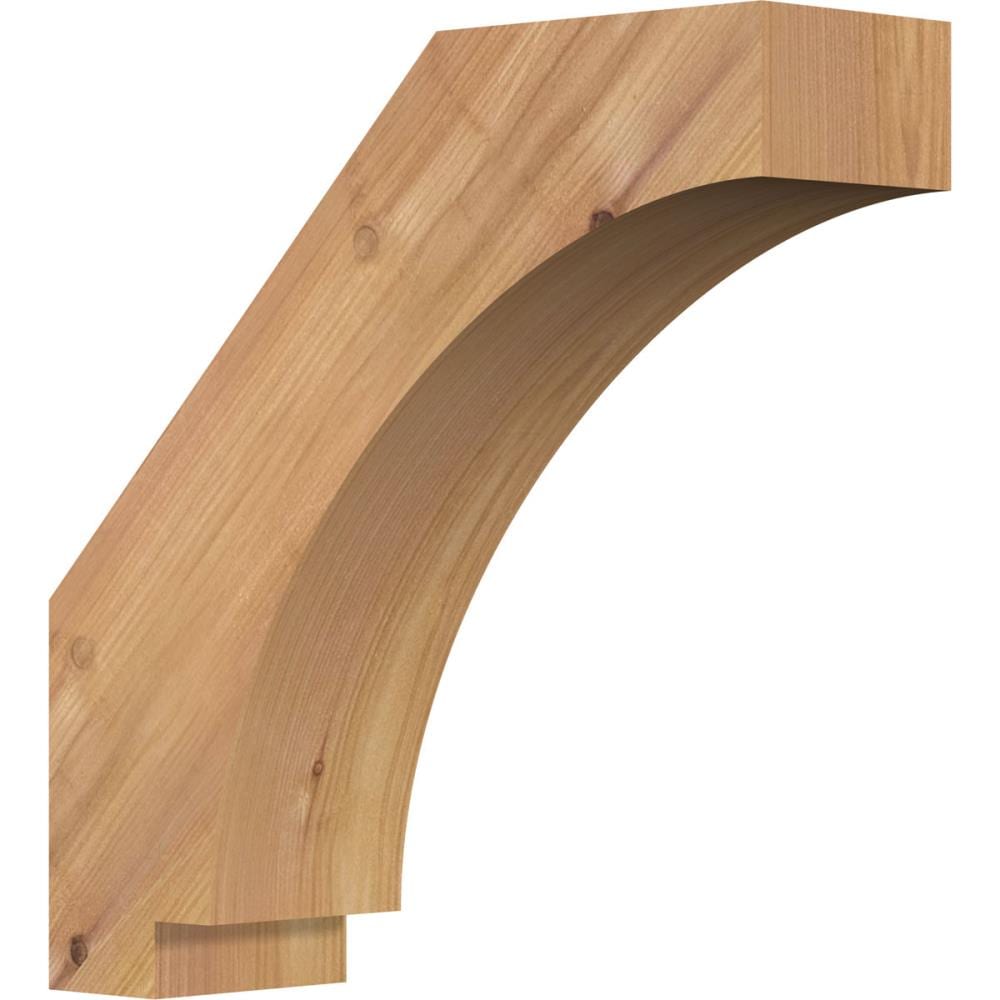 Ekena Millwork BRC04X12X12IMP00SWR 3-1/2-in x 12-in x 12-in Western Red Cedar Wood Imperial Smooth