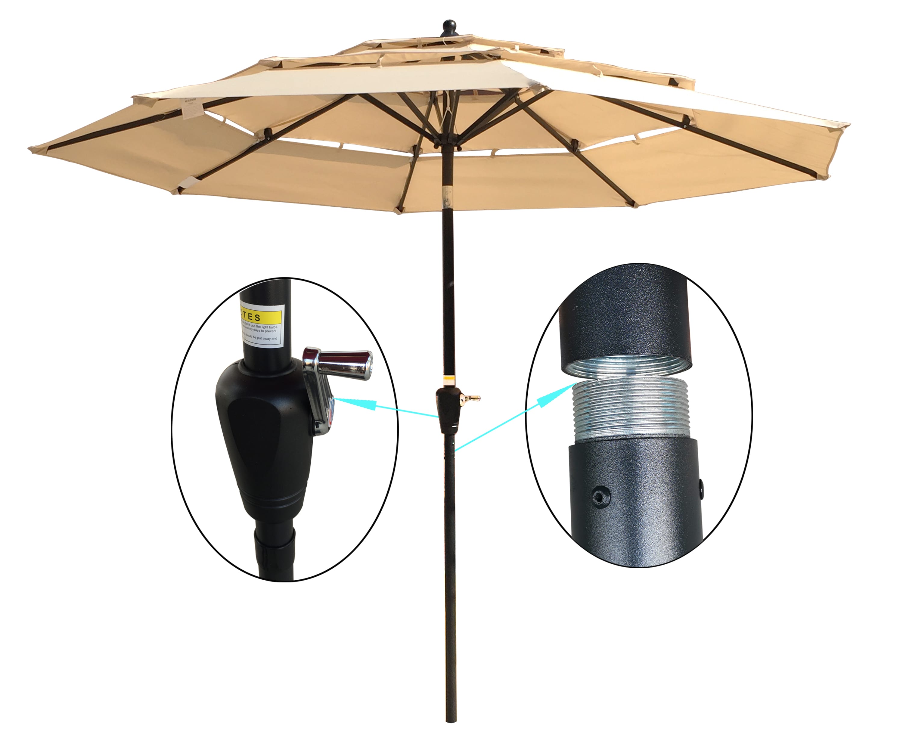 Clihome WSCH-7936A6562 Umbrellas-2 - View #4